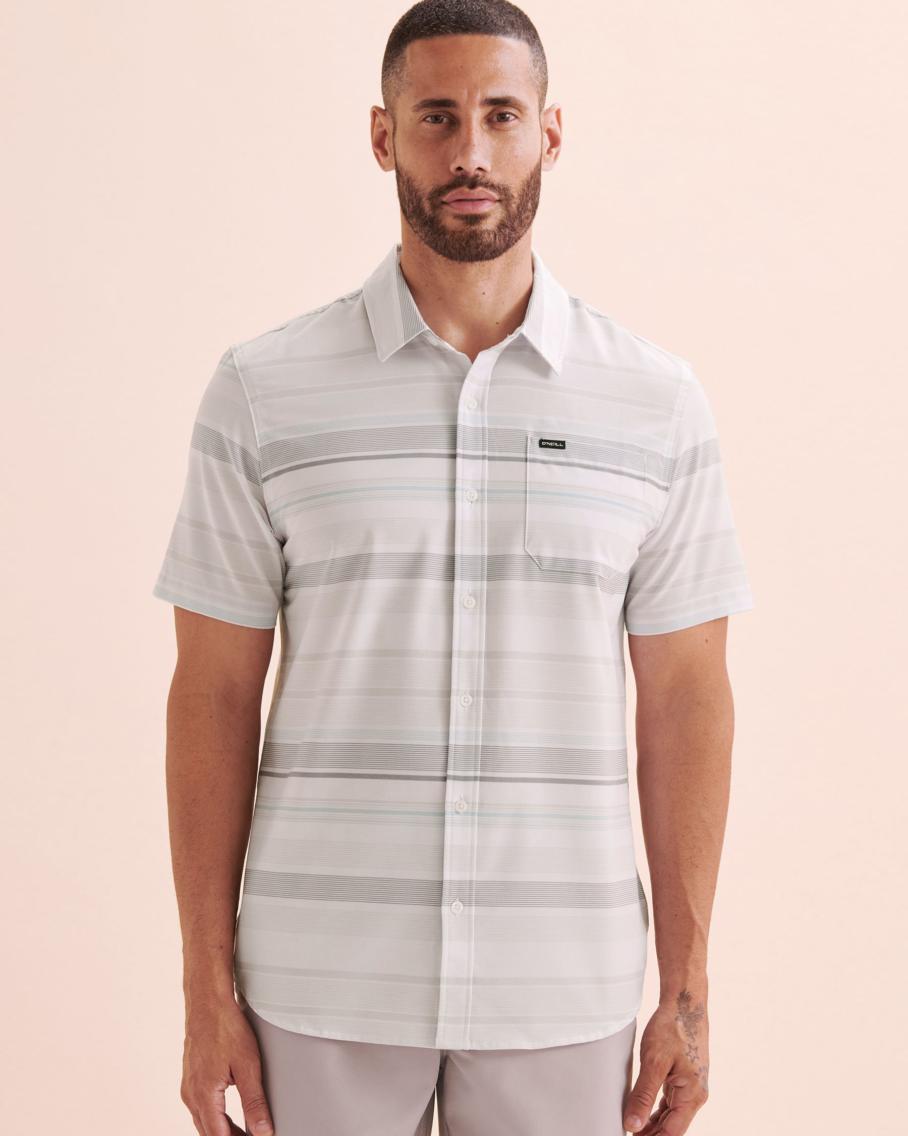 O'NEILL Trvlr UPF Traverse Short Sleeve Shirt White SP5104106 - View4