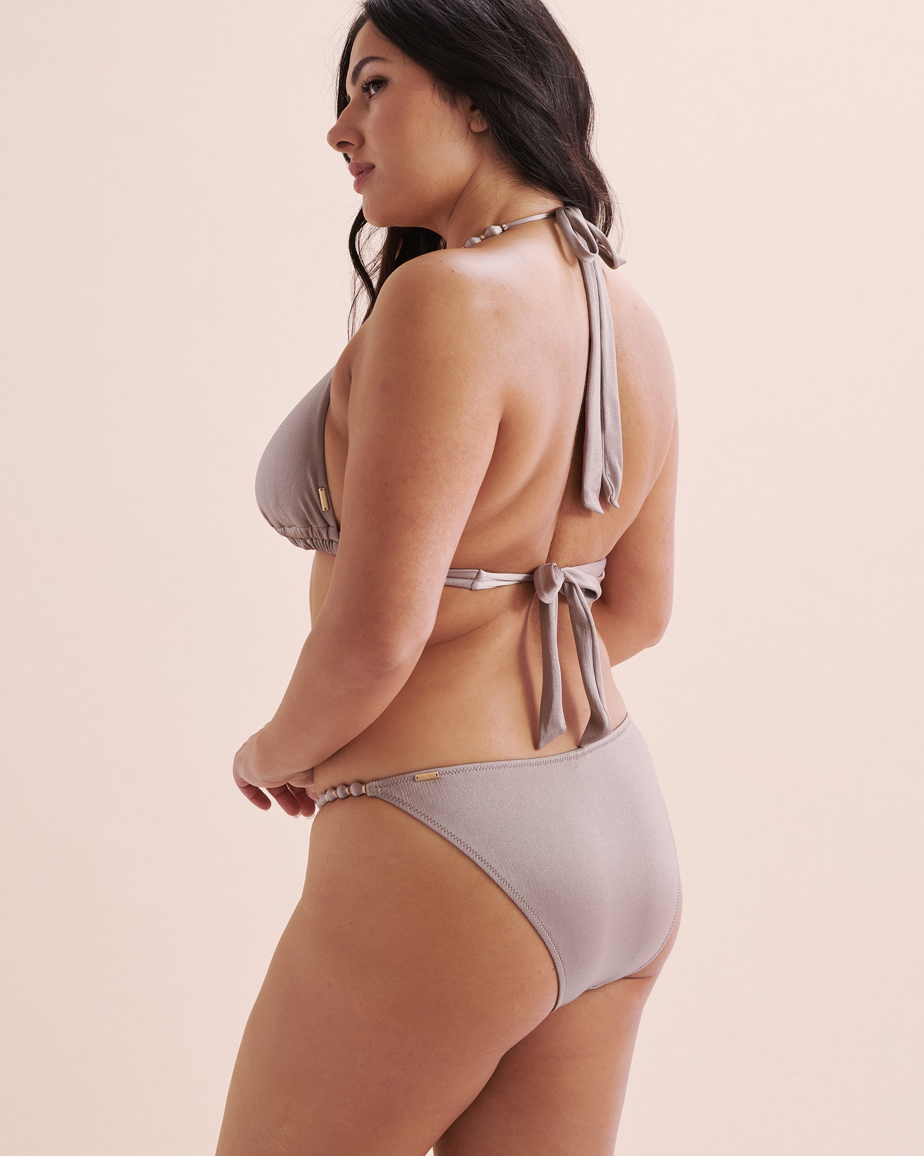 SANTEMARE Maldives Beach Triangle Bikini Top Rock grey 01100358 - View2