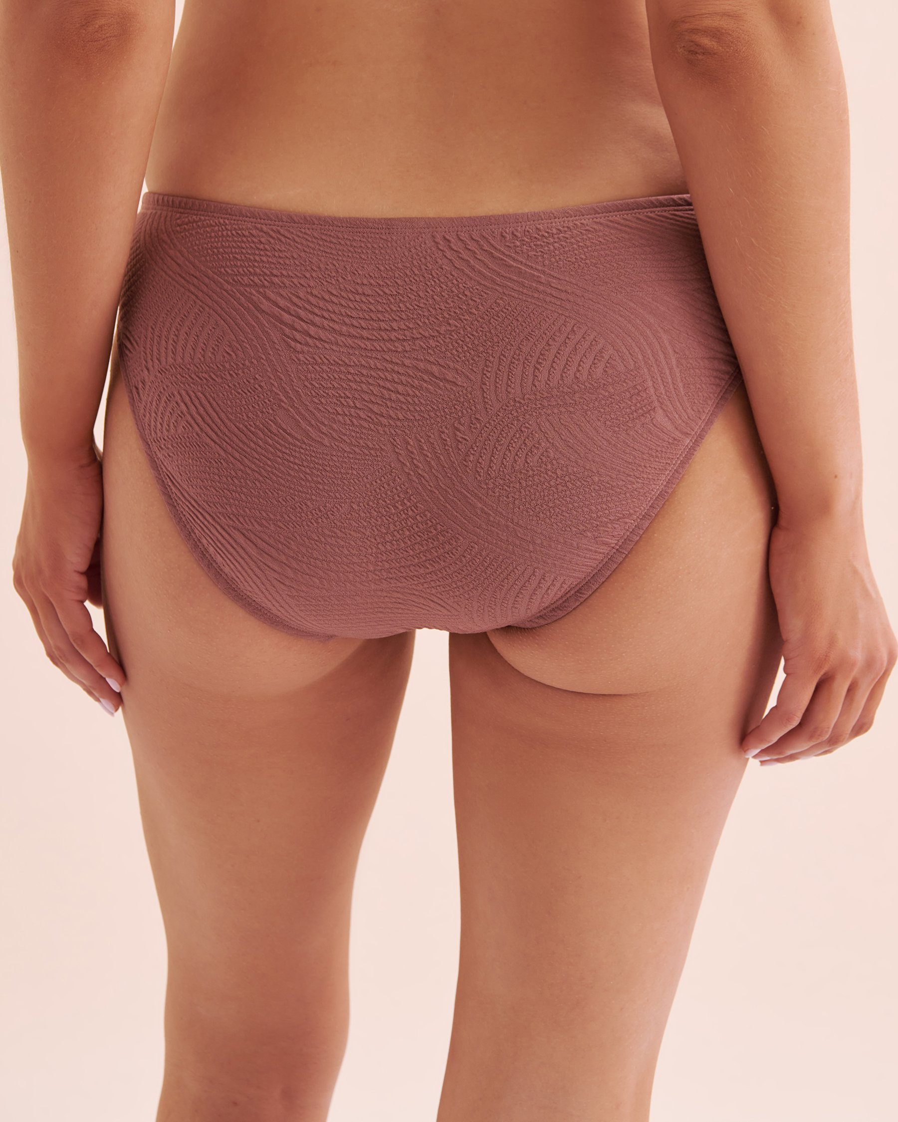 SKYE Zen Garden Melanie Bikini Bottom Mahogany Brown SK78135 - View2