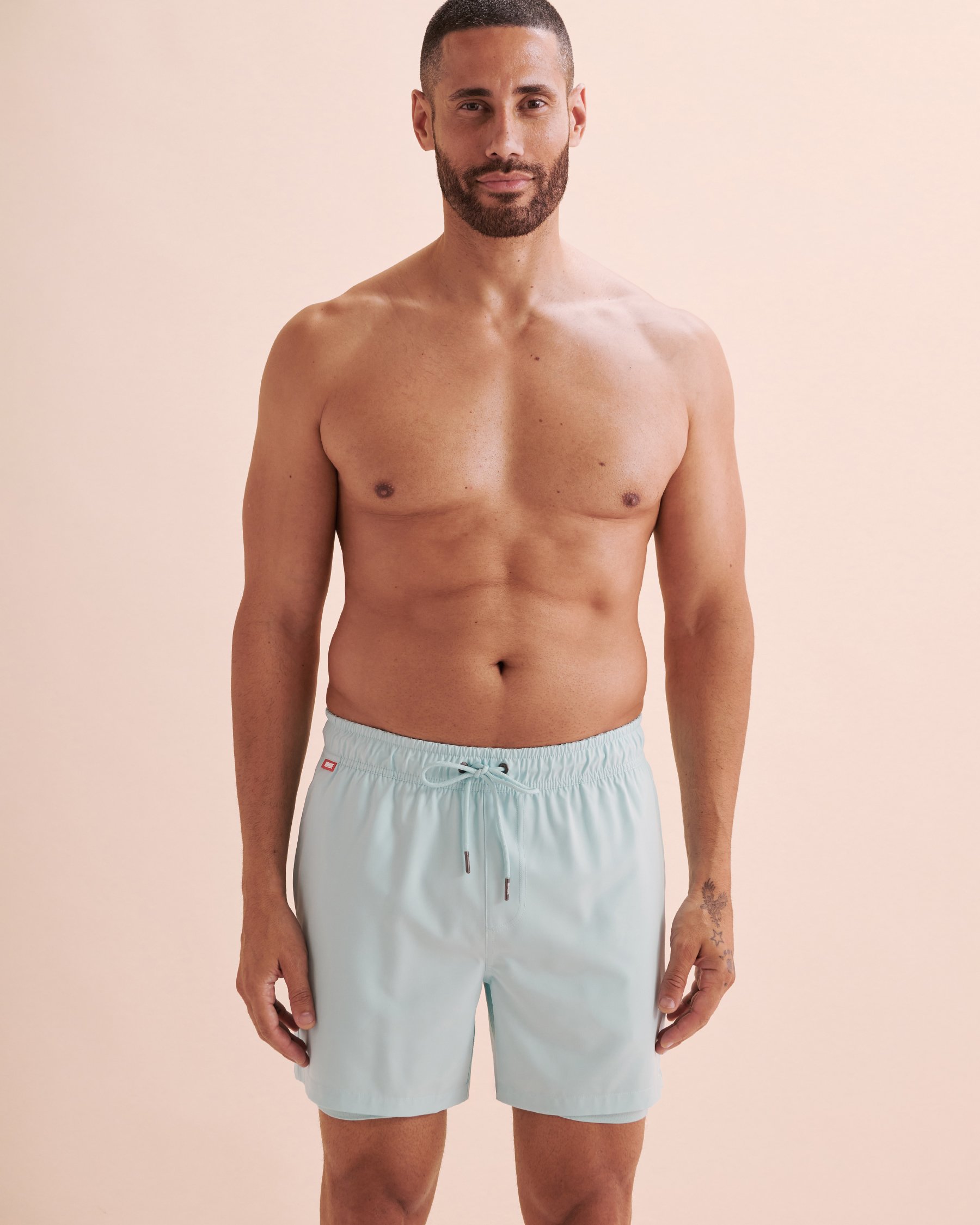 HAMABE Maillot volley Bleu aquatique 03100043 - Voir10