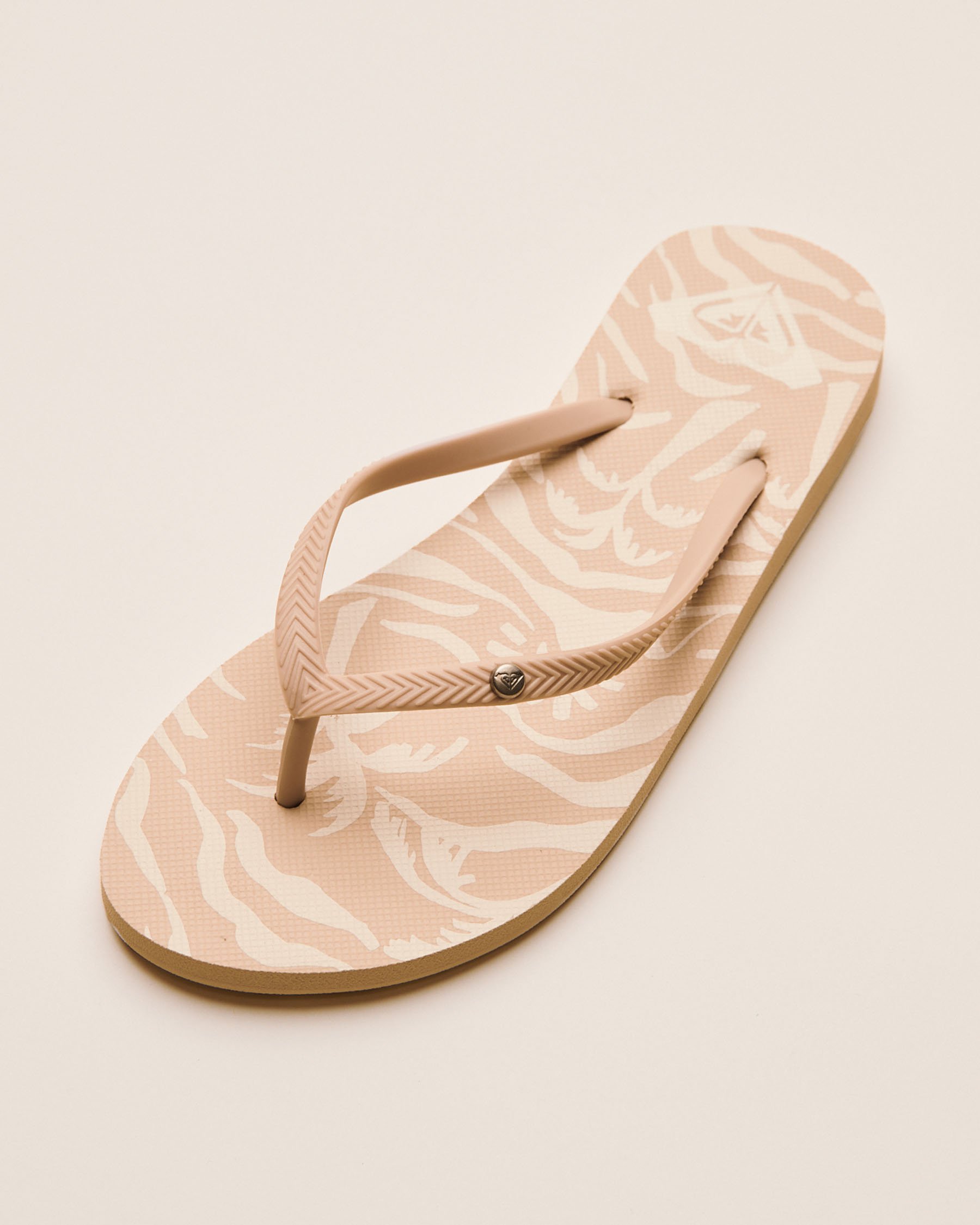 ROXY Sandales Bermuda Print Blanc et beige 14039240 - Voir1
