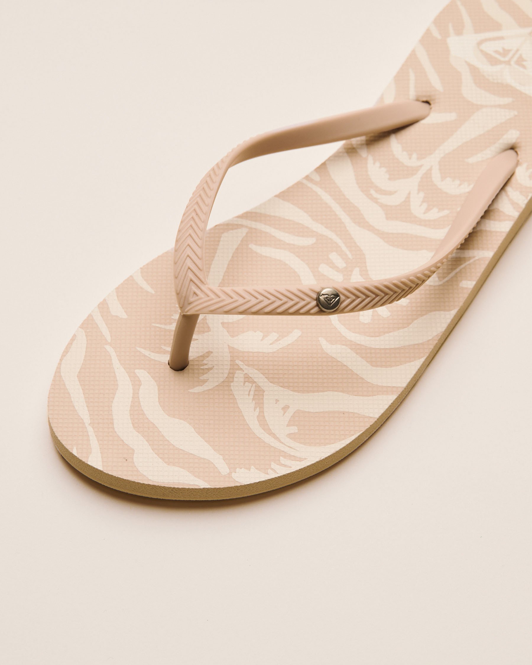 ROXY Sandales Bermuda Print Blanc et beige 14039240 - Voir4