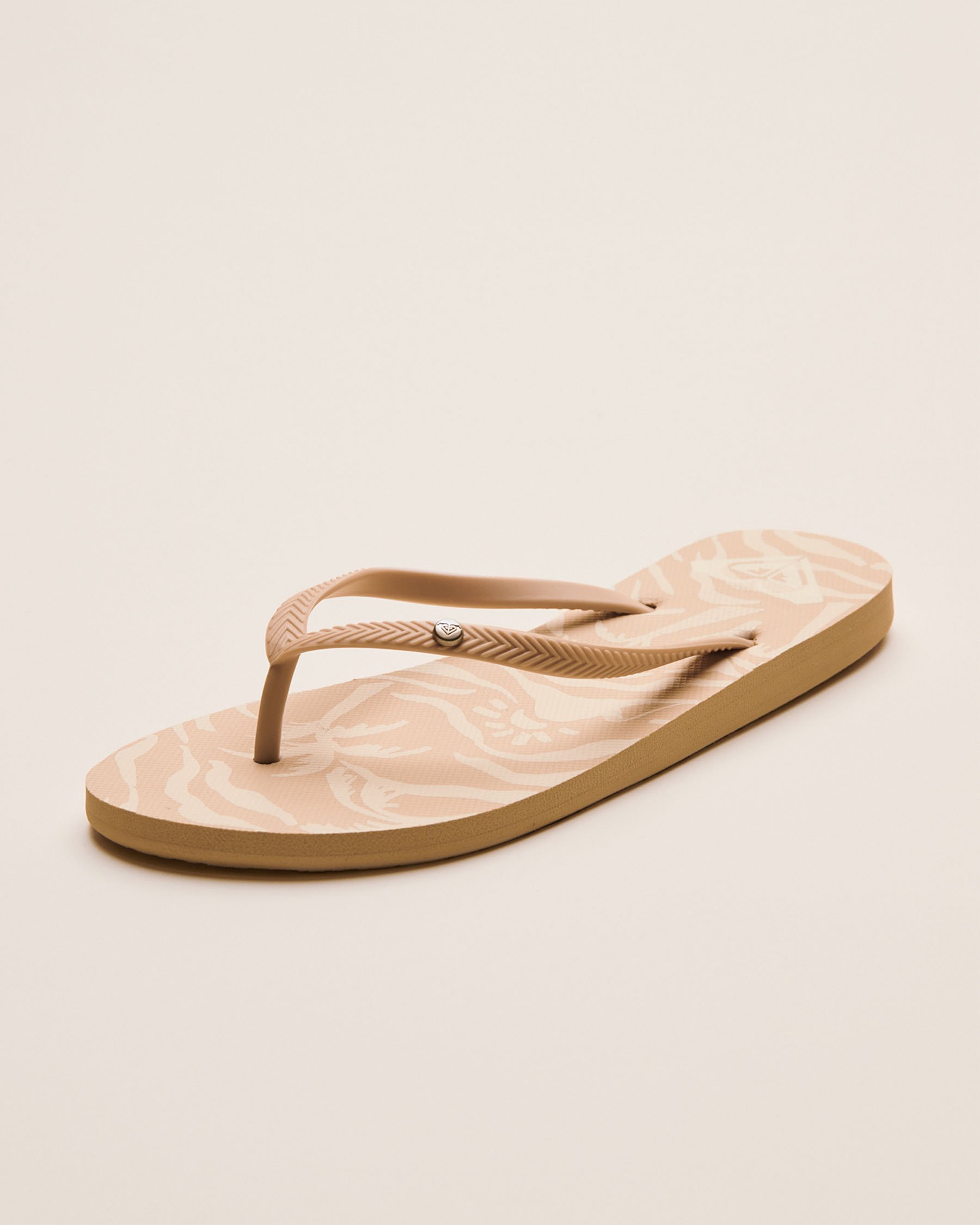 ROXY Sandales Bermuda Print Blanc et beige 14039240 - Voir5