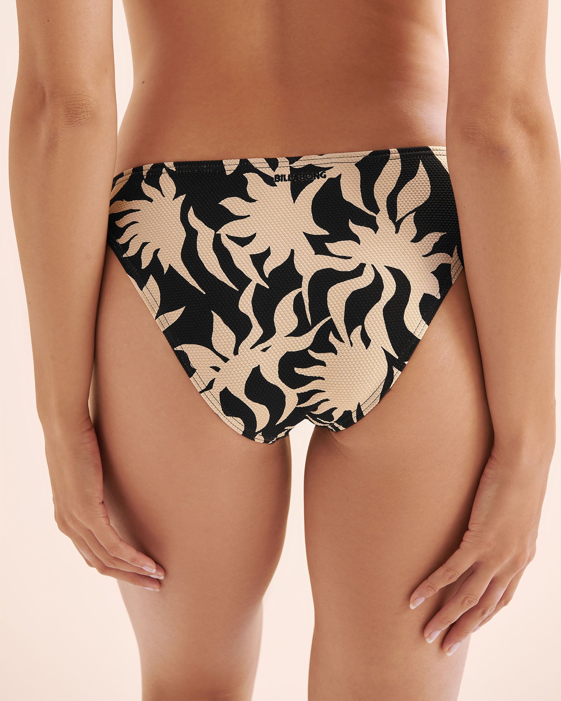 BILLABONG By My Side Tropic Cheeky Bikini Bottom Black and white 24O284500 - View2