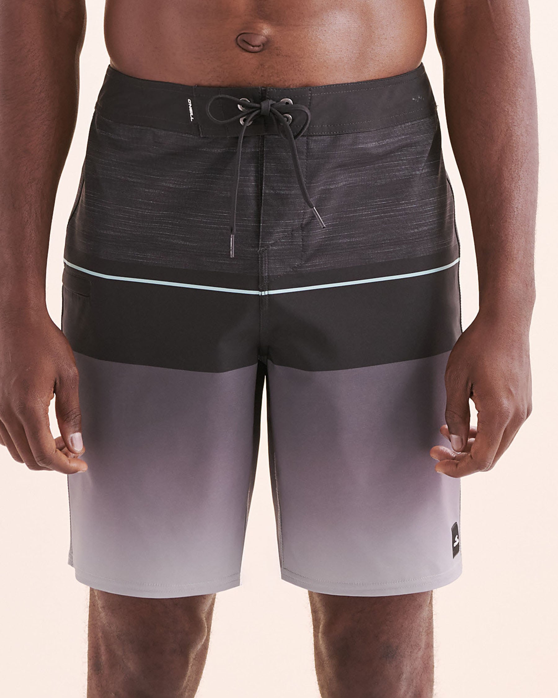 O'NEILL Maillot Boardshort Hyperfreak Heat Block 19'' Noir et gris SP5106005 - View1