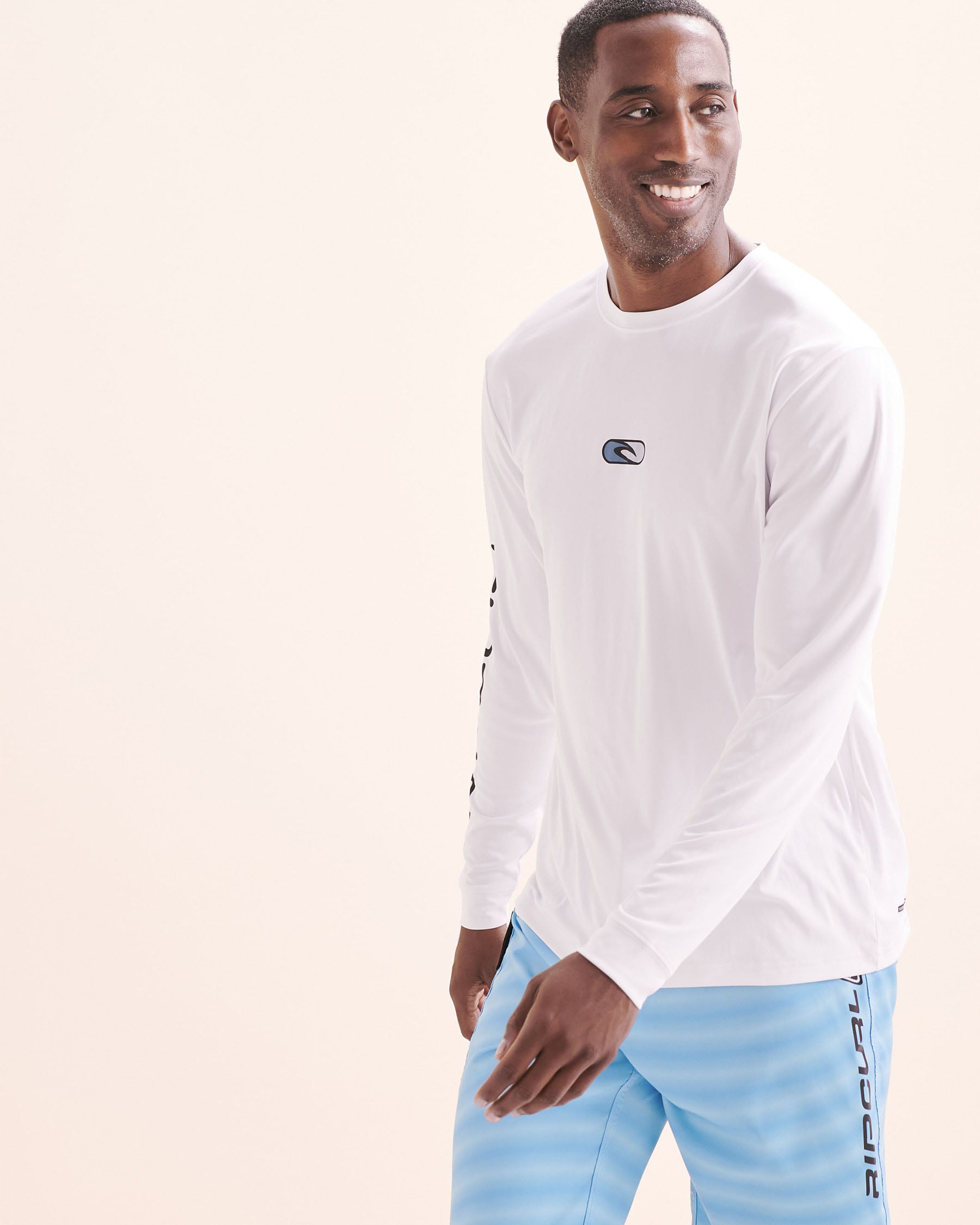 RIP CURL Rashguard manches longues UPF Icons of Surflite Blanc 162MRV - Voir1
