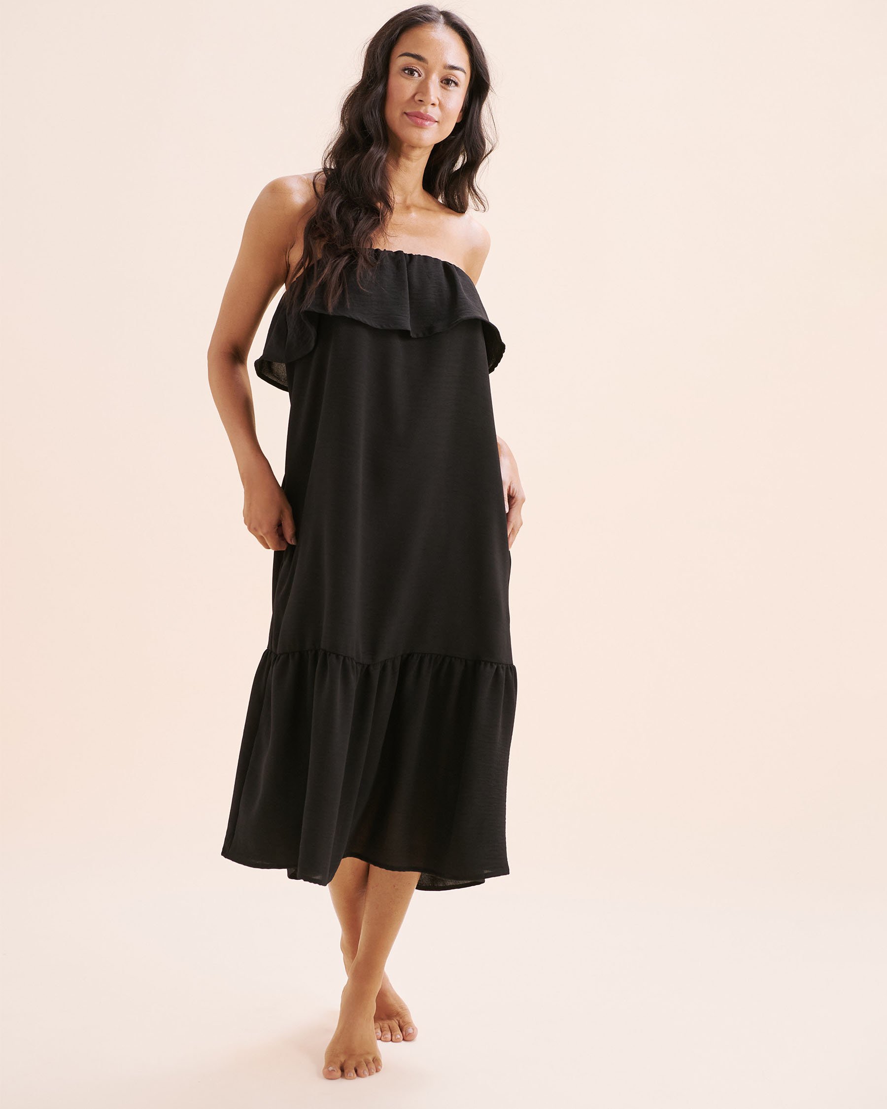 COVER ME Melrose Bay Midi Dress Black 26022555 - View1