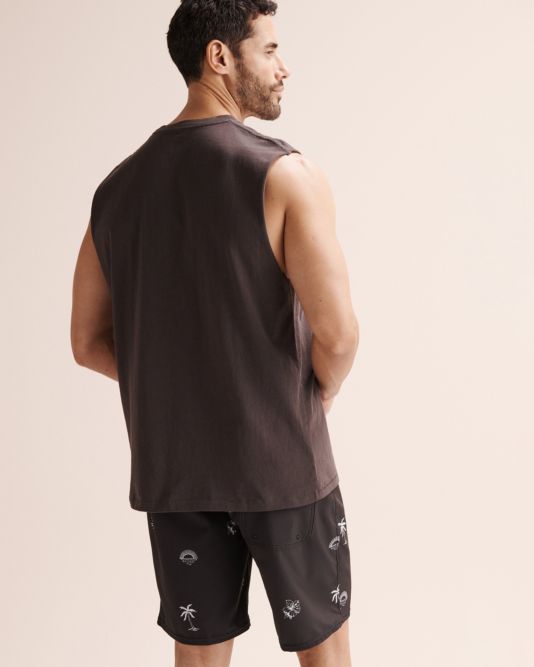 RIP CURL Camisole Plain Wash Muscle Noir 0BVMTE - Voir2