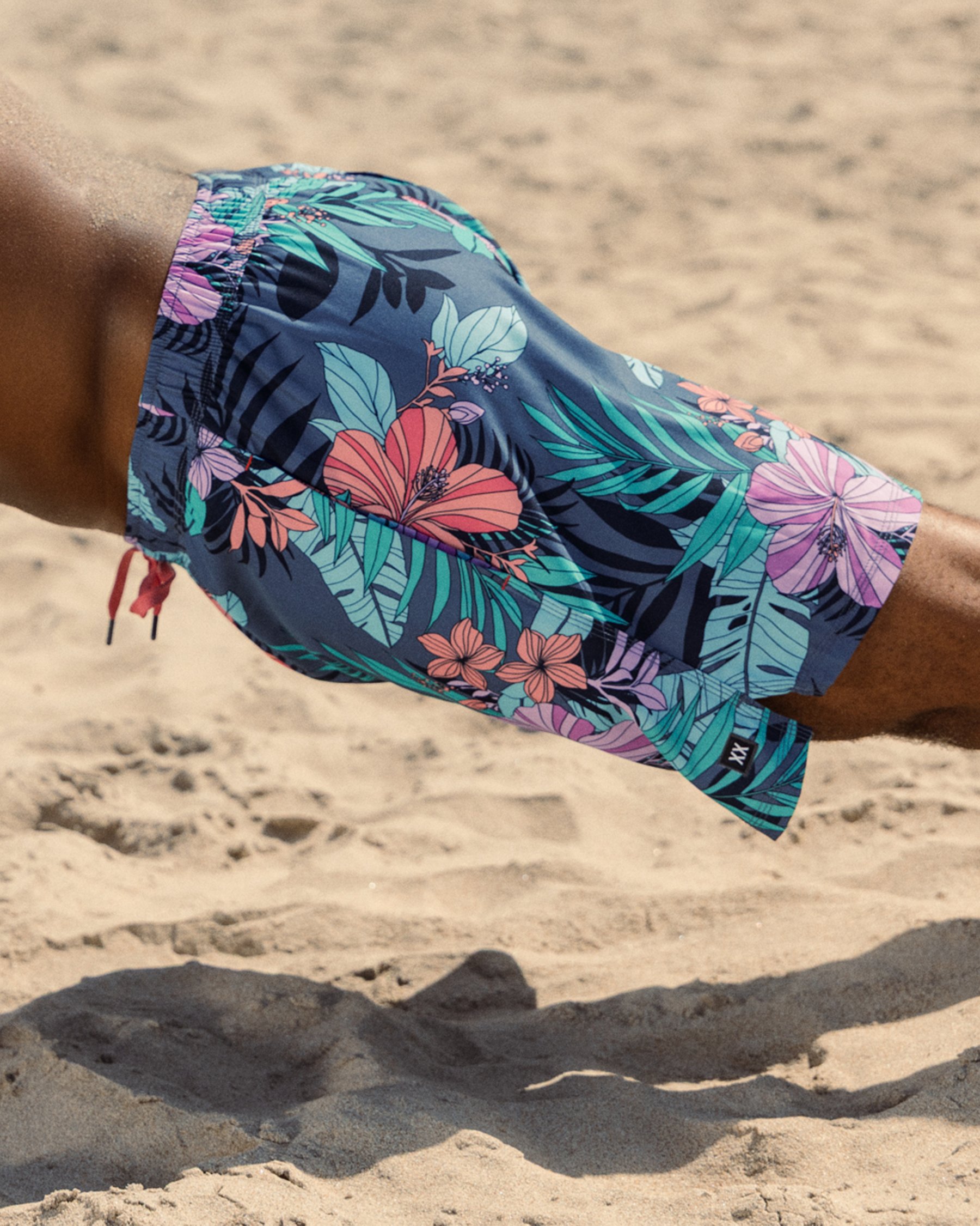 SAXX Maillot volley 2 en 1 Oh Buoy Bleu et rose SXSW04L - Voir3