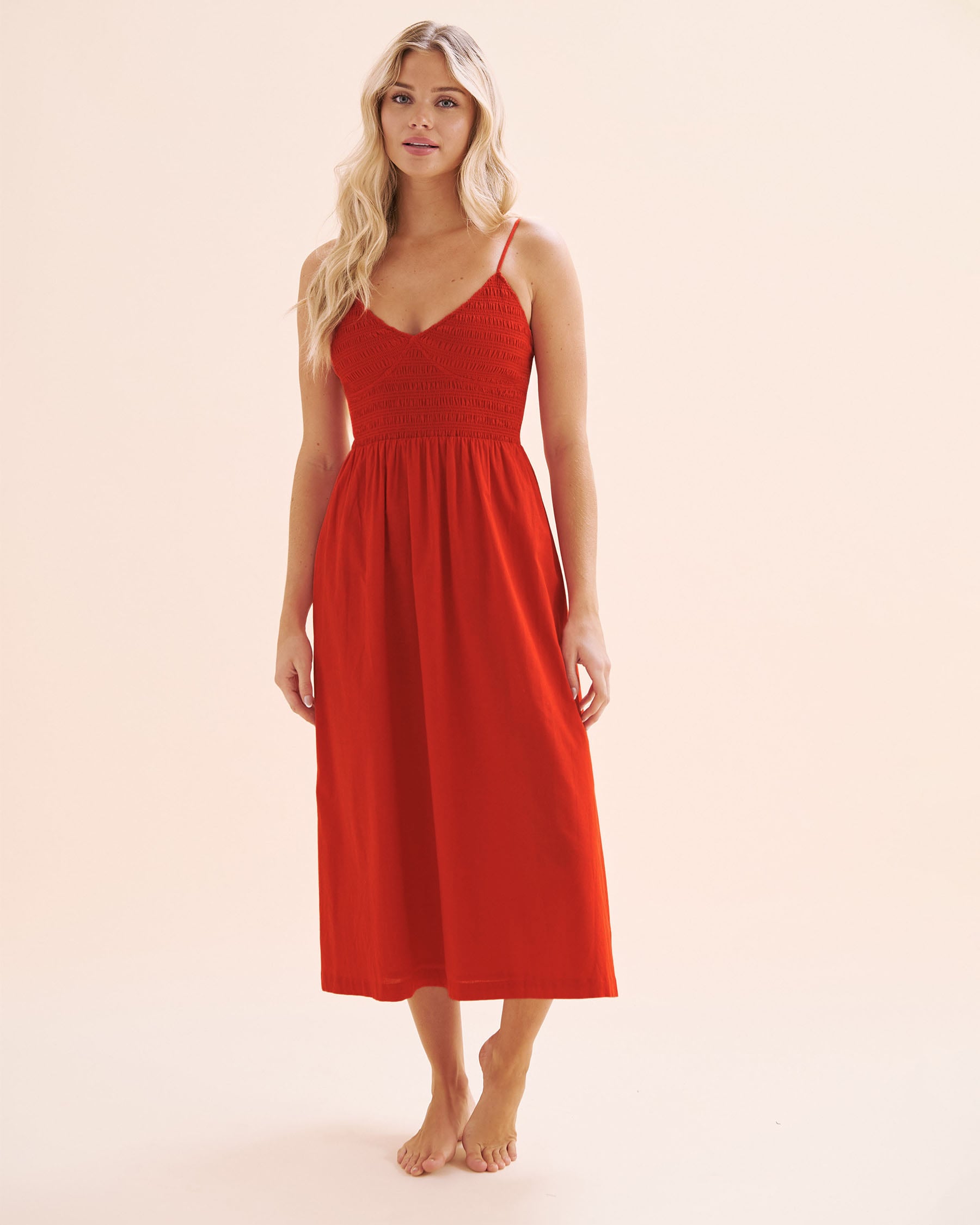 BILLABONG Robe Such a Trip Rouge vif 24B131522 - Voir1