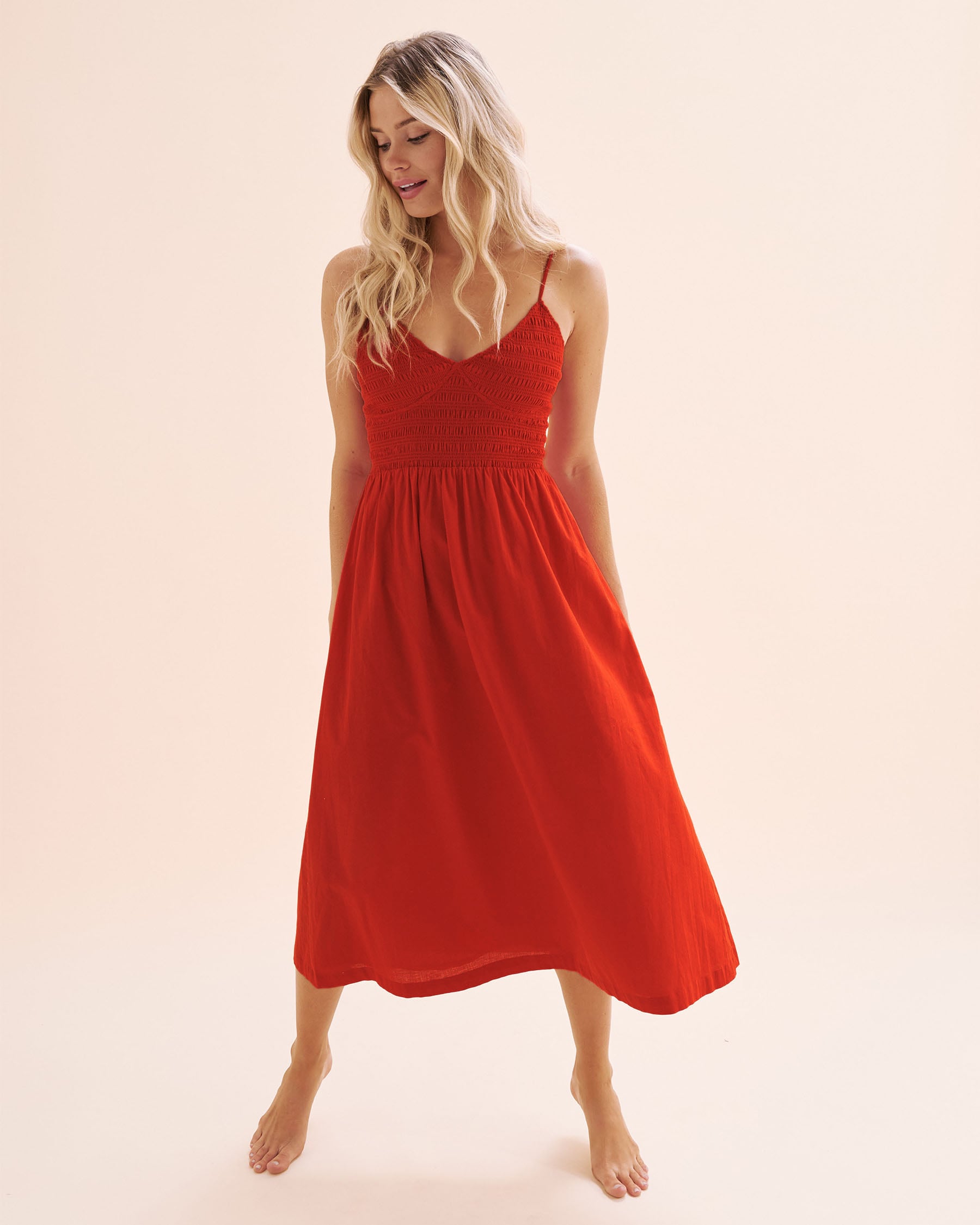 BILLABONG Robe Such a Trip Rouge vif 24B131522 - Voir4