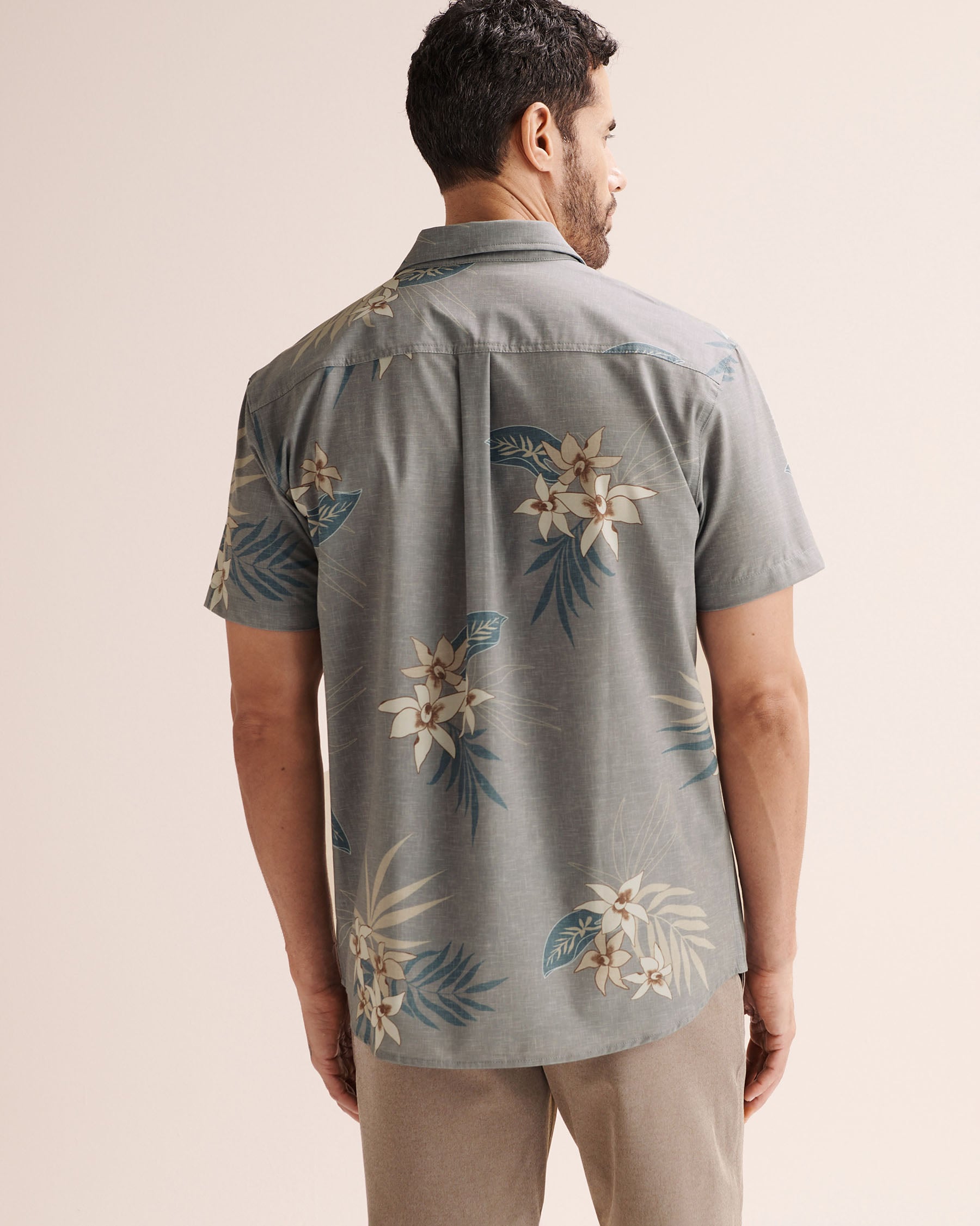 O'NEILL TRVLR UPF Traverse Standard Shirt Light grey SP5104102 - View2