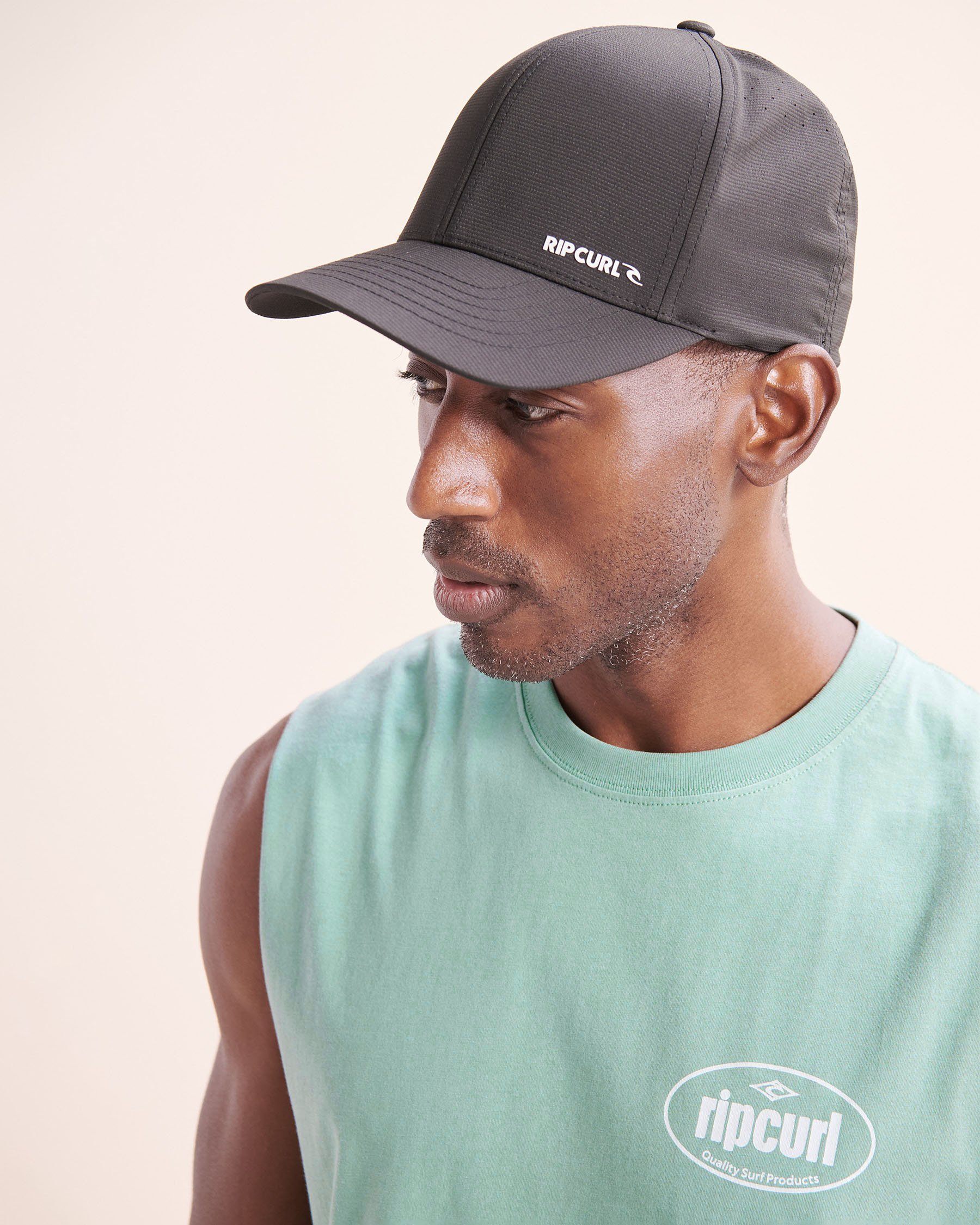 RIP CURL Vaporcool Phaser Flexit Cap Black 1CSMHE - View3