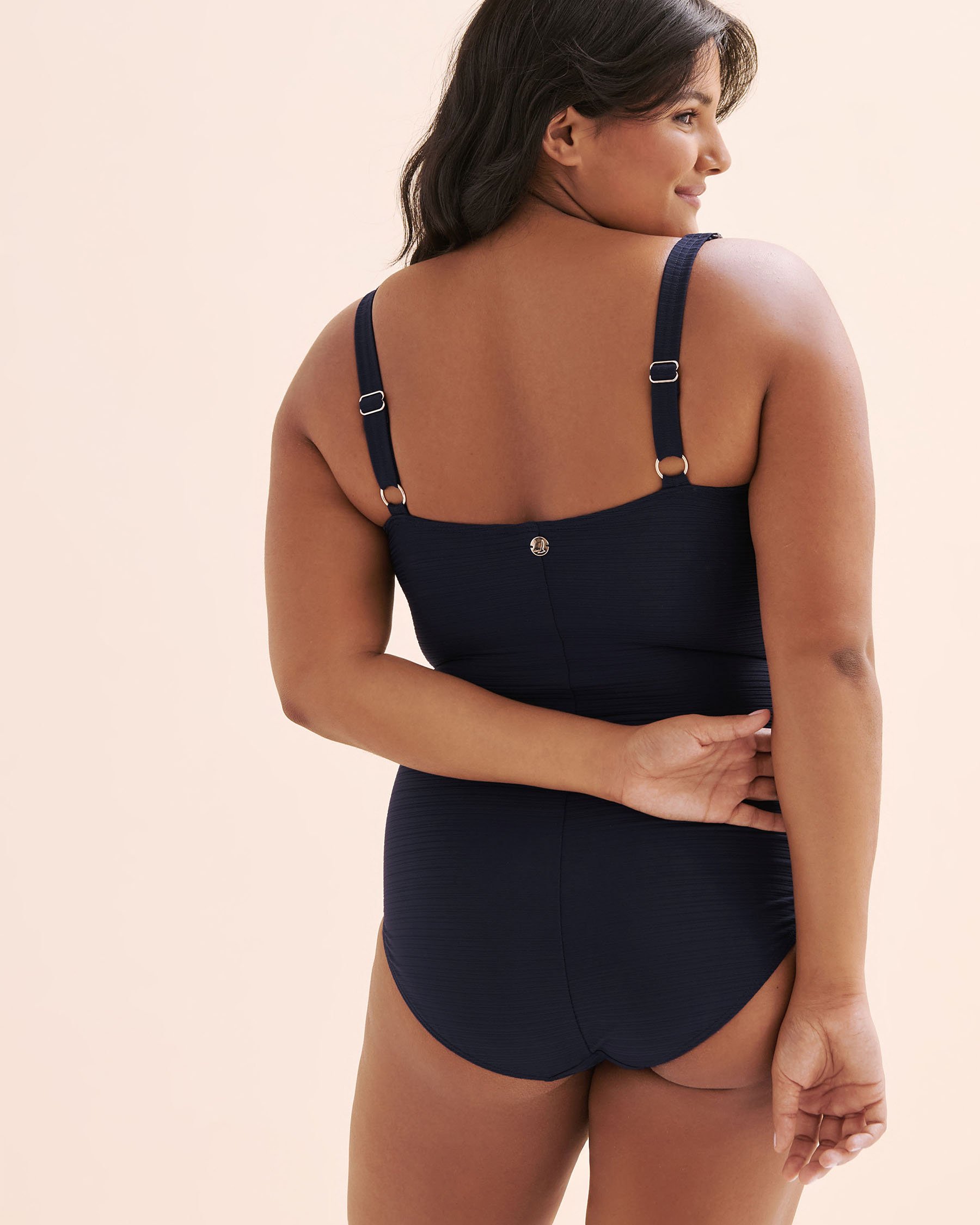 ARTESANDS Aria Botticelli D Cup One-Piece Swimsuit Midnight Blue AT1780GA - View2