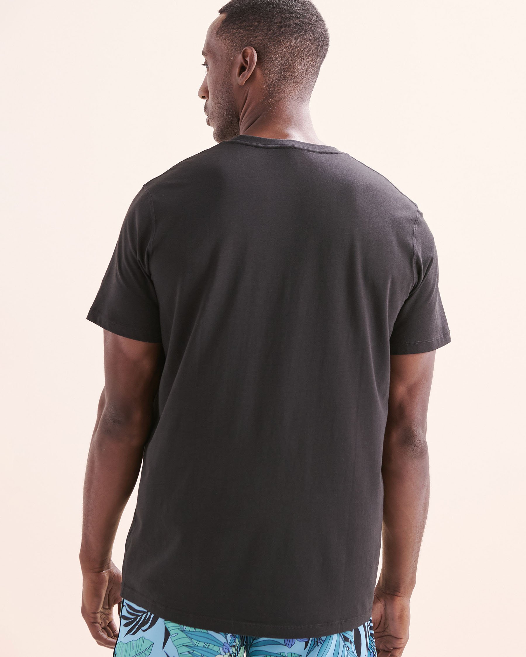 SAXX Cooling Cotton Tee Black SXTS82 - View2
