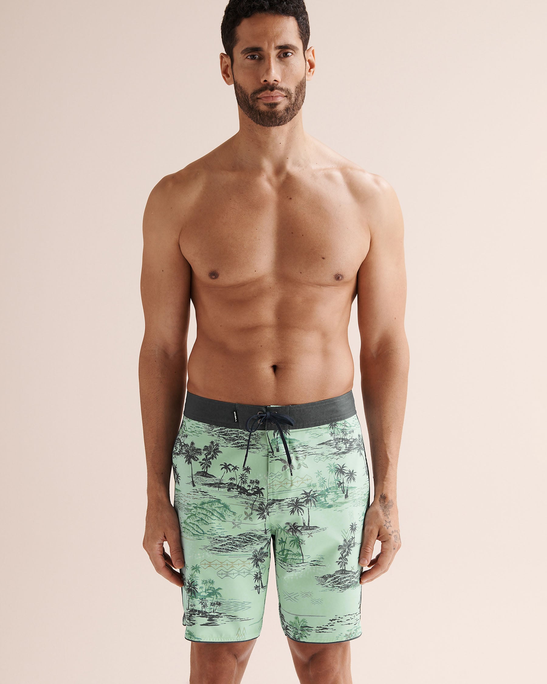 O'NEILL Boardshort Hyperfreak Mysto Scallop 19" Vert SP2610608 - Voir5