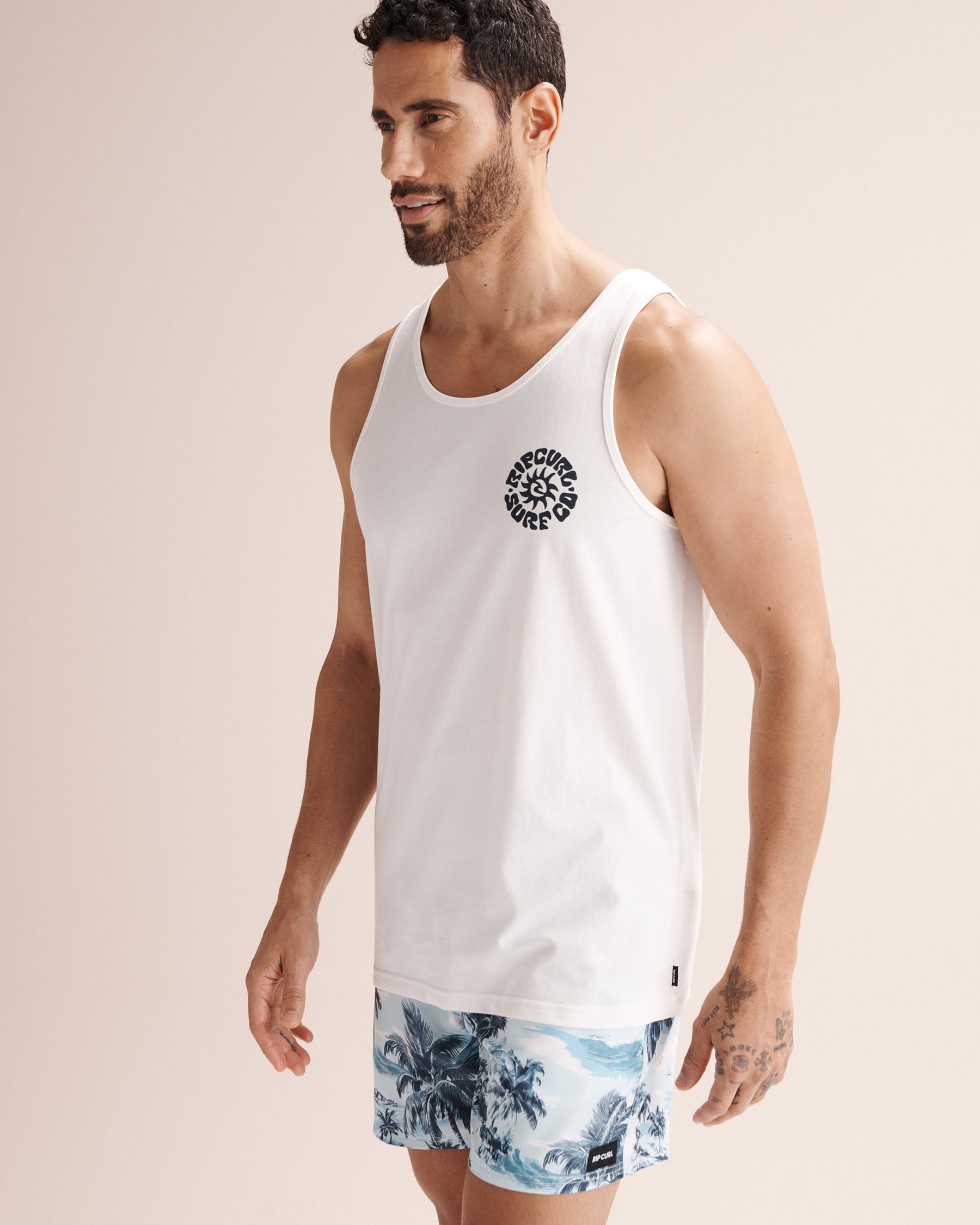 RIP CURL Camisole Pacific Rinse Blanc 0Y5MTE - Voir1