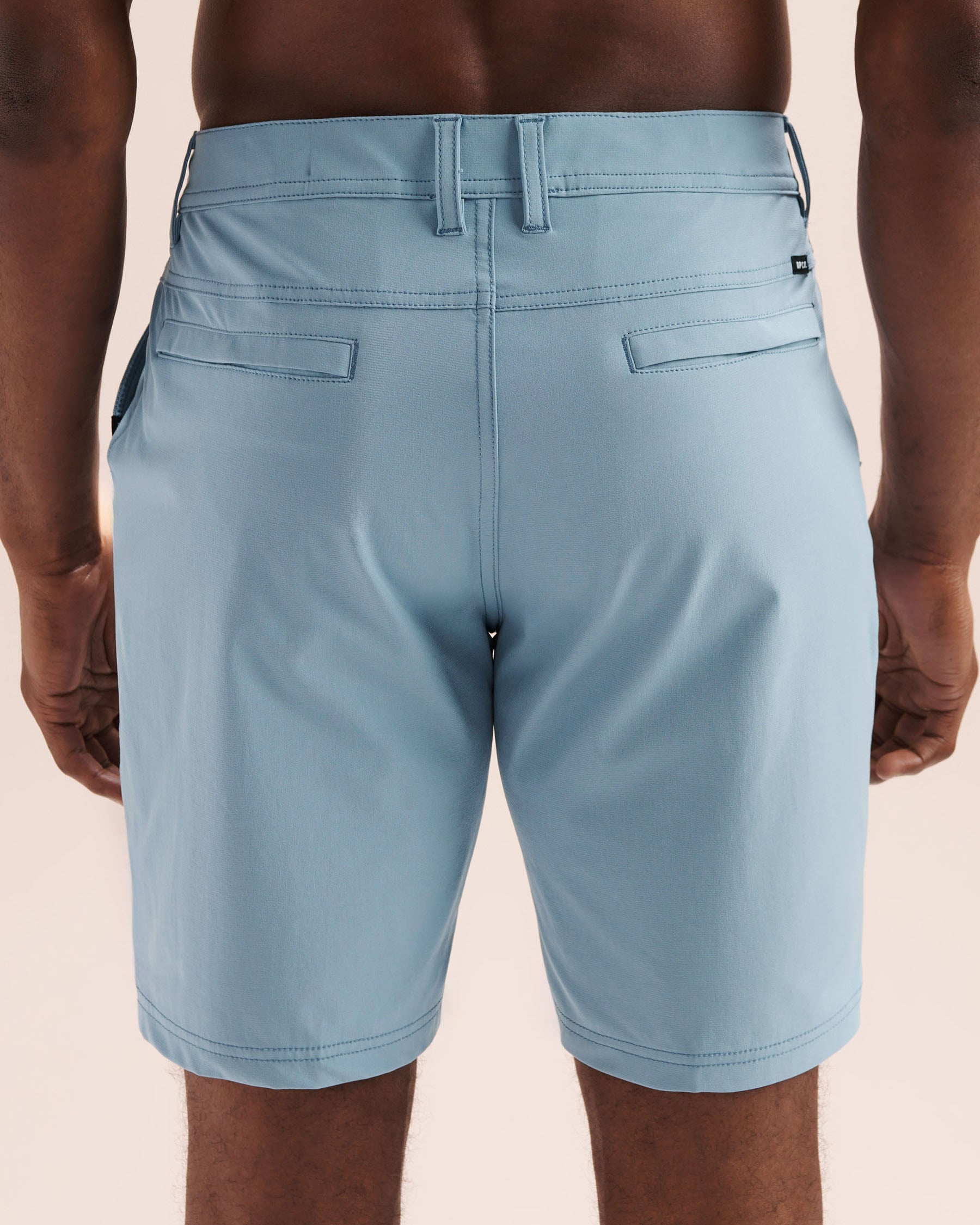 RIP CURL Phase Nineteen 19" Boardwalk Hybrid Short Faded Denim Blue 02ZMWS - View4