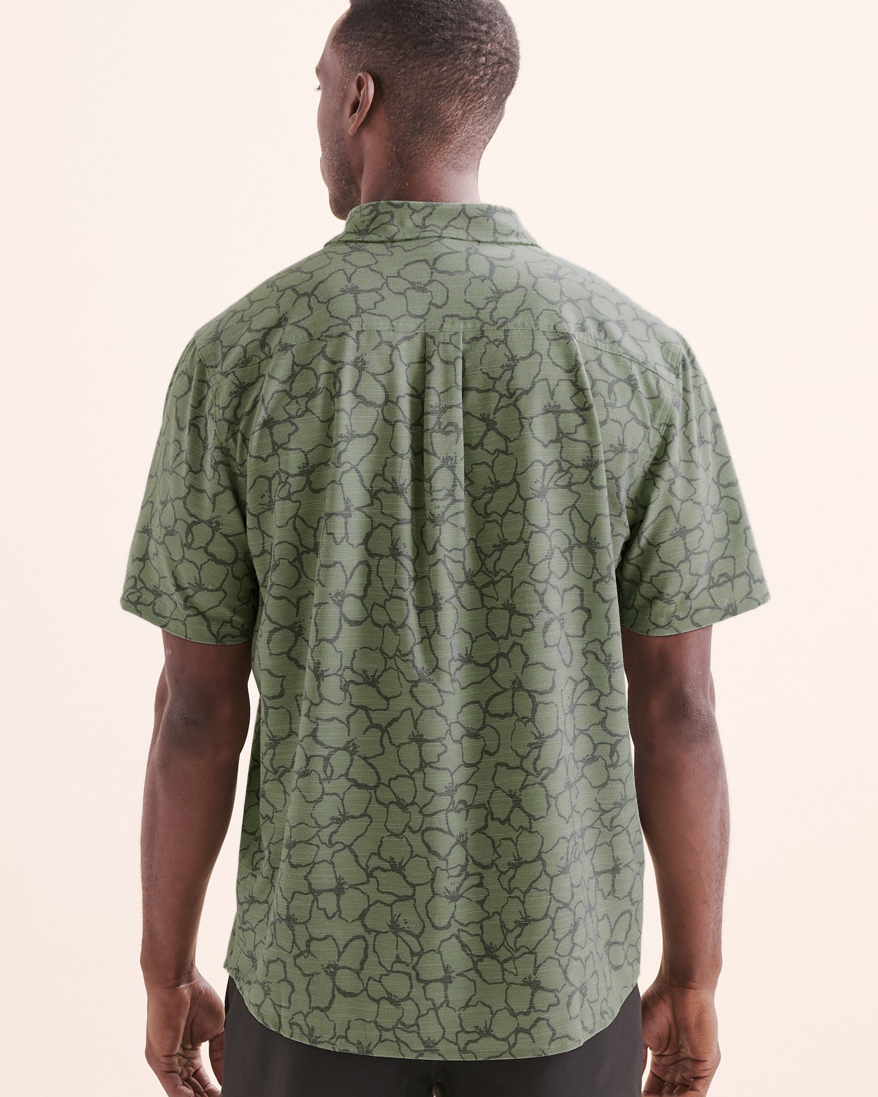 O'NEILL UPF Slub Relaxed Shirt Dark Green SP2610412 - View2