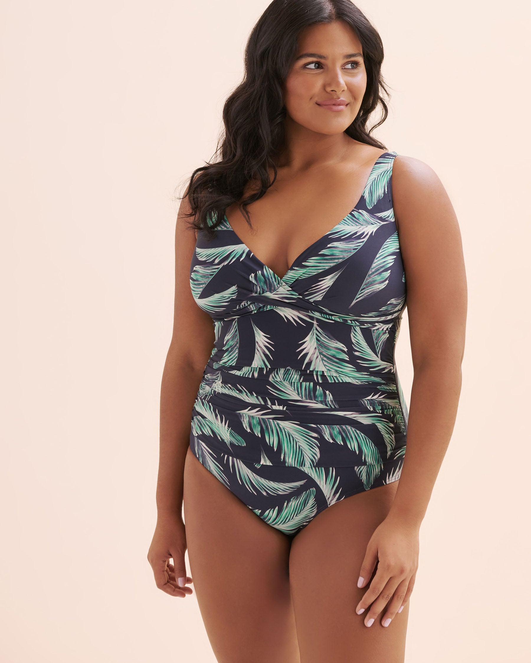 ARTESANDS Verdant Eclipse Delacroix One-Piece Swimsuit Blue, green, white AT1720VC - View6