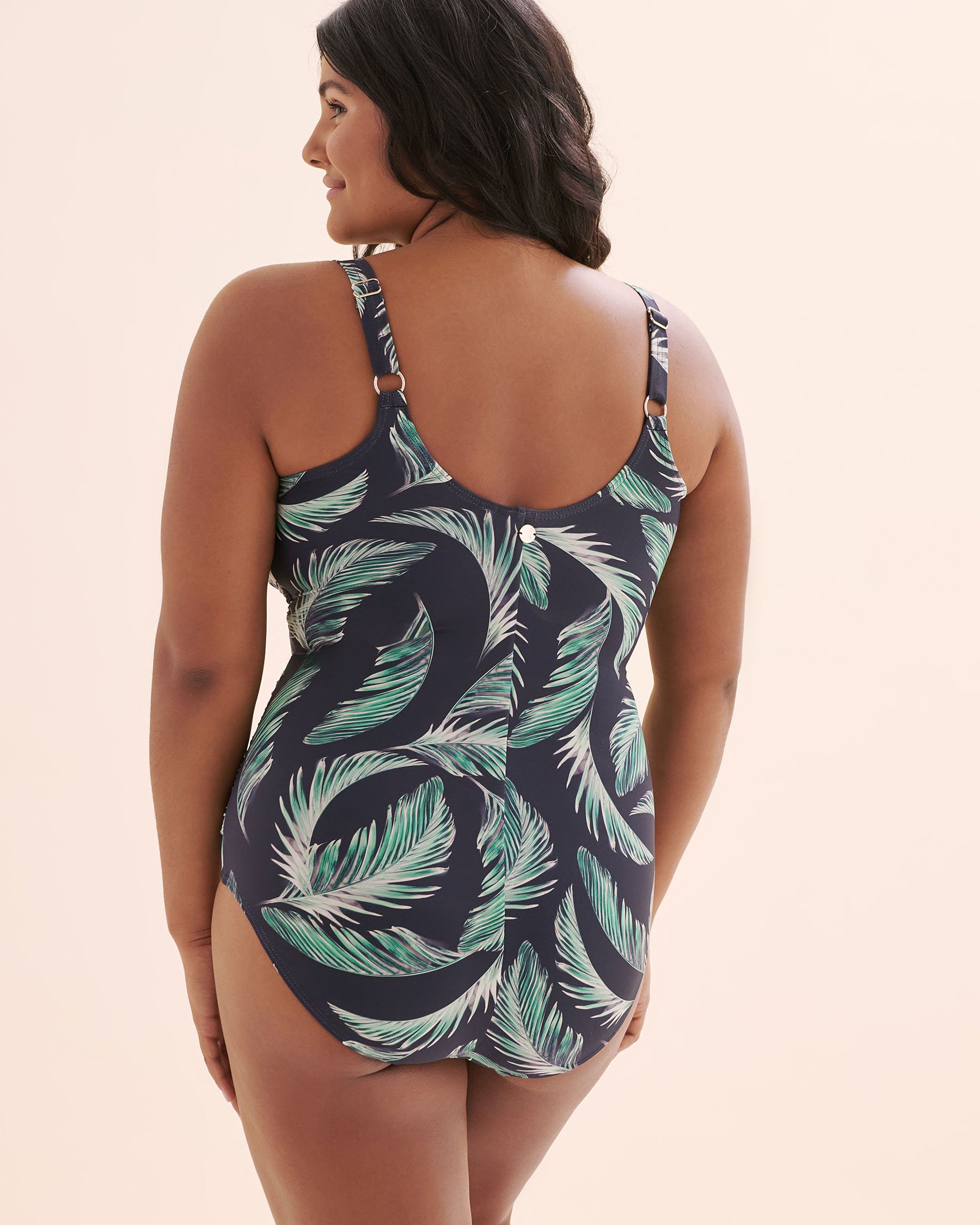 ARTESANDS Verdant Eclipse Delacroix One-Piece Swimsuit Blue, green, white AT1720VC - View7