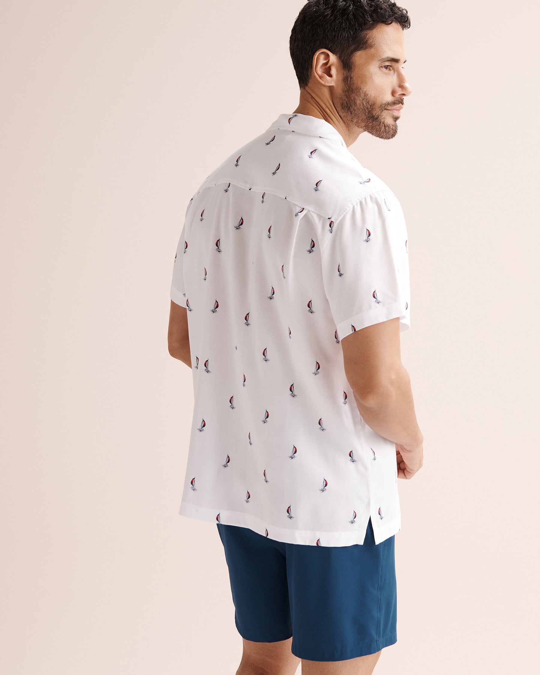 SHORELINE SEVEN Short Sleeves Shirt White 04100052 - View2