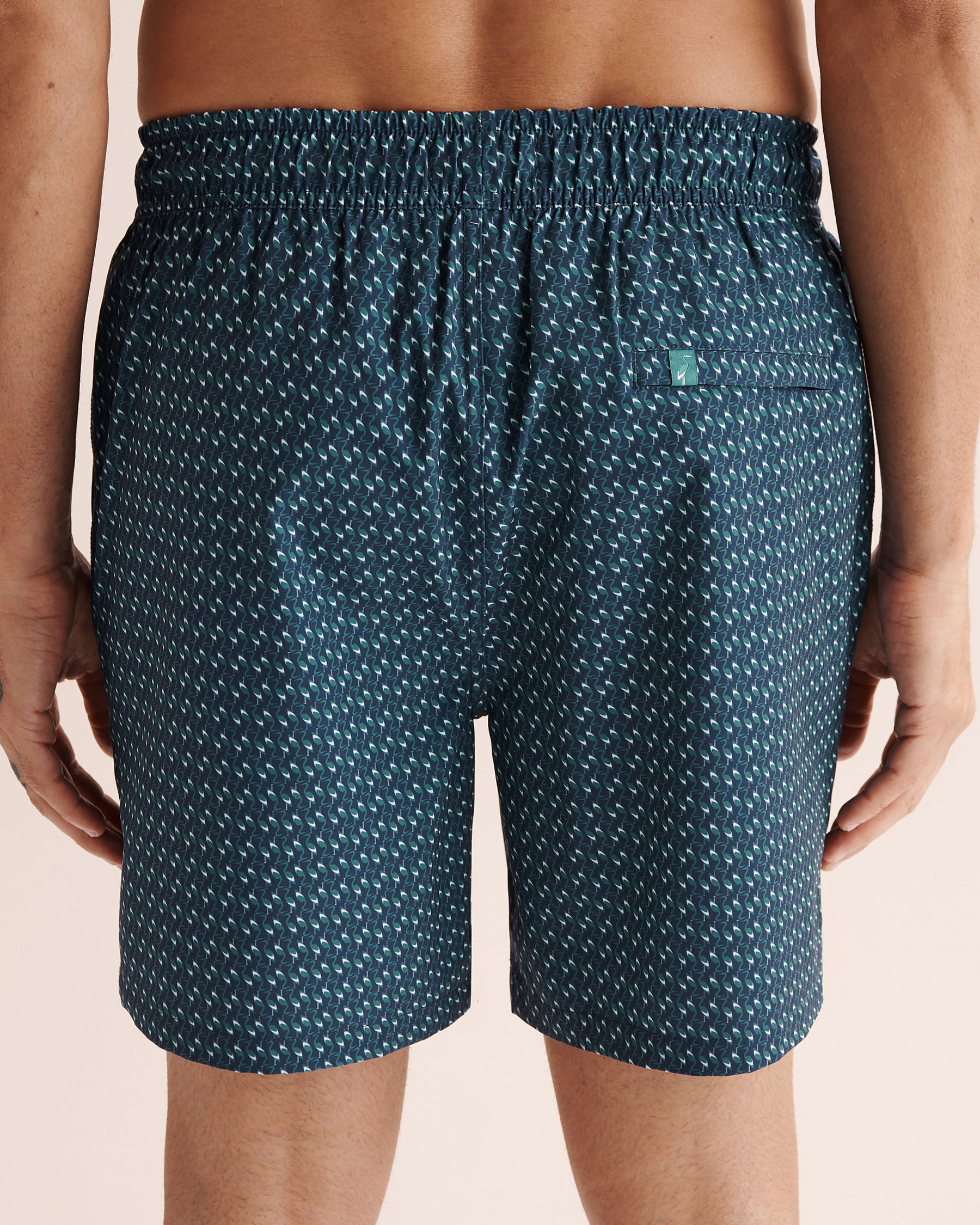 SHORELINE SEVEN Long Liner Volley Swimsuit Blue 03100073 - View2