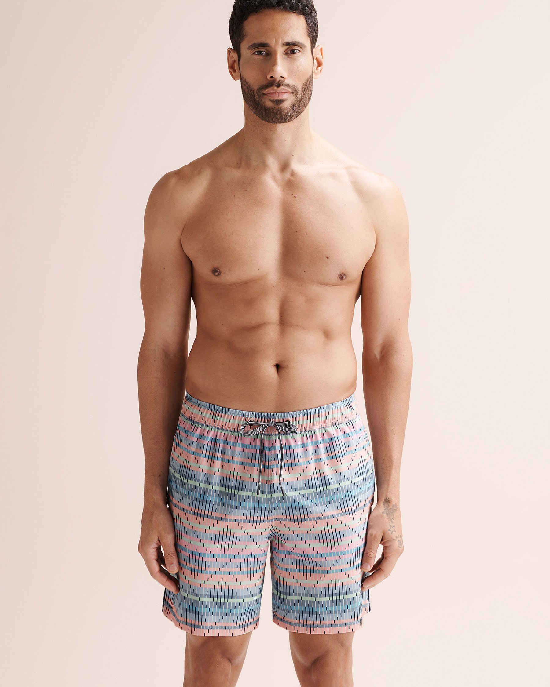 SAXX Oh Buoy 2N1 Stretch 7" Volley Swimsuit With Brief Liner Multi-colors 26S05R7 - View8