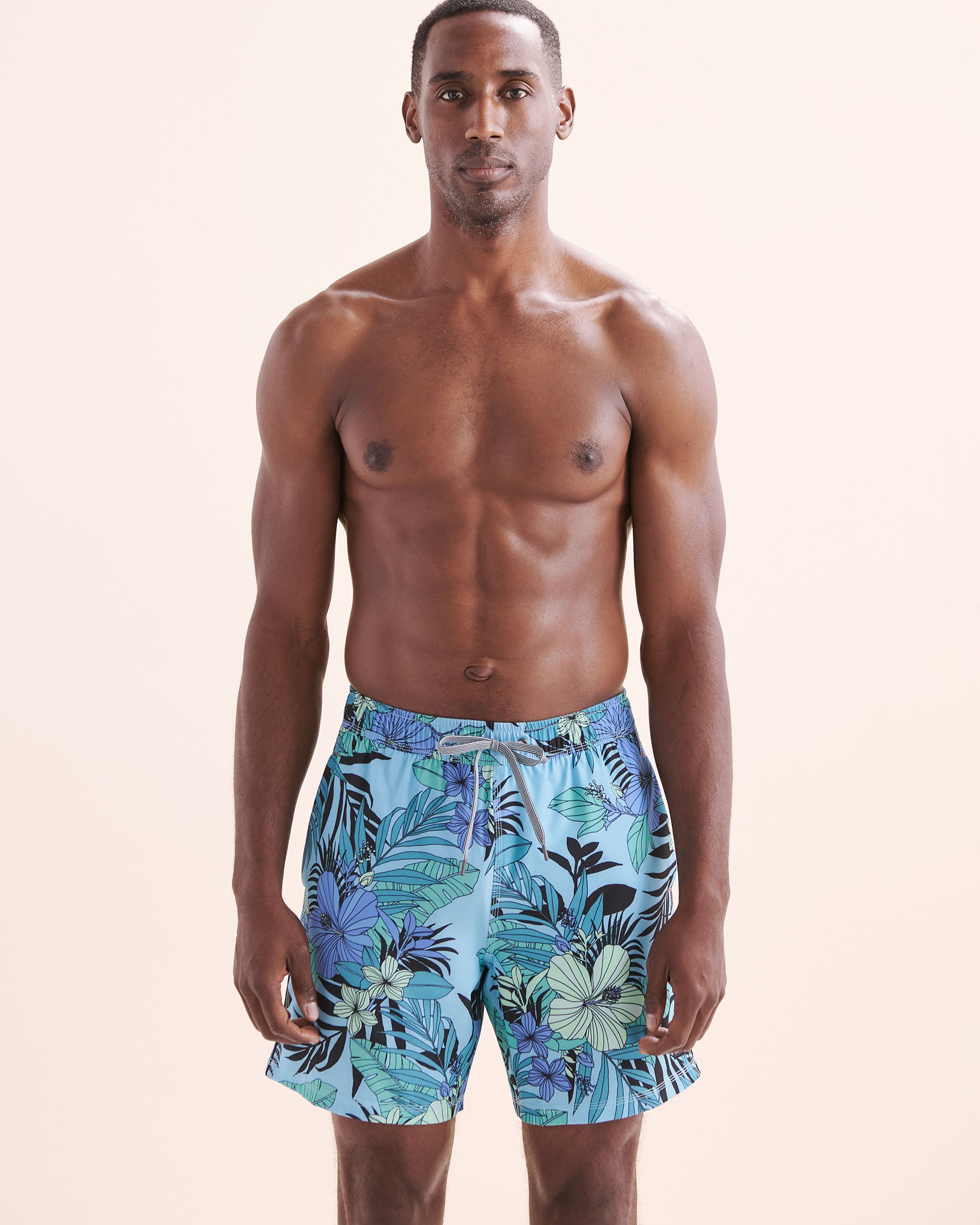SAXX Maillot volley 2 en 1 extensible 7" avec doublure Oh Buoy Bleu 26S05R7 - Voir6