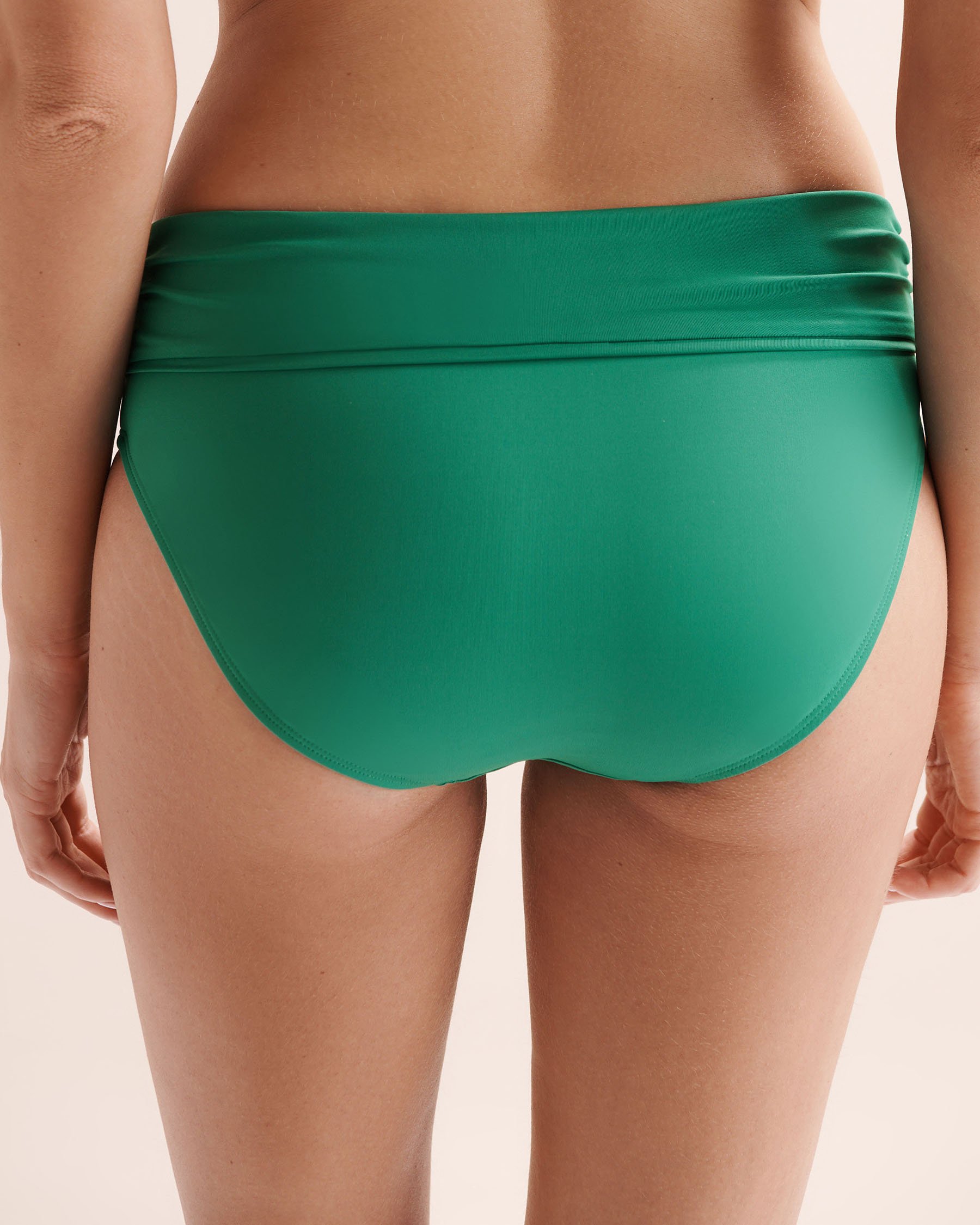ANNE COLE Live In Color Convertible Bikini Bottom Green MYMB36001 - View3