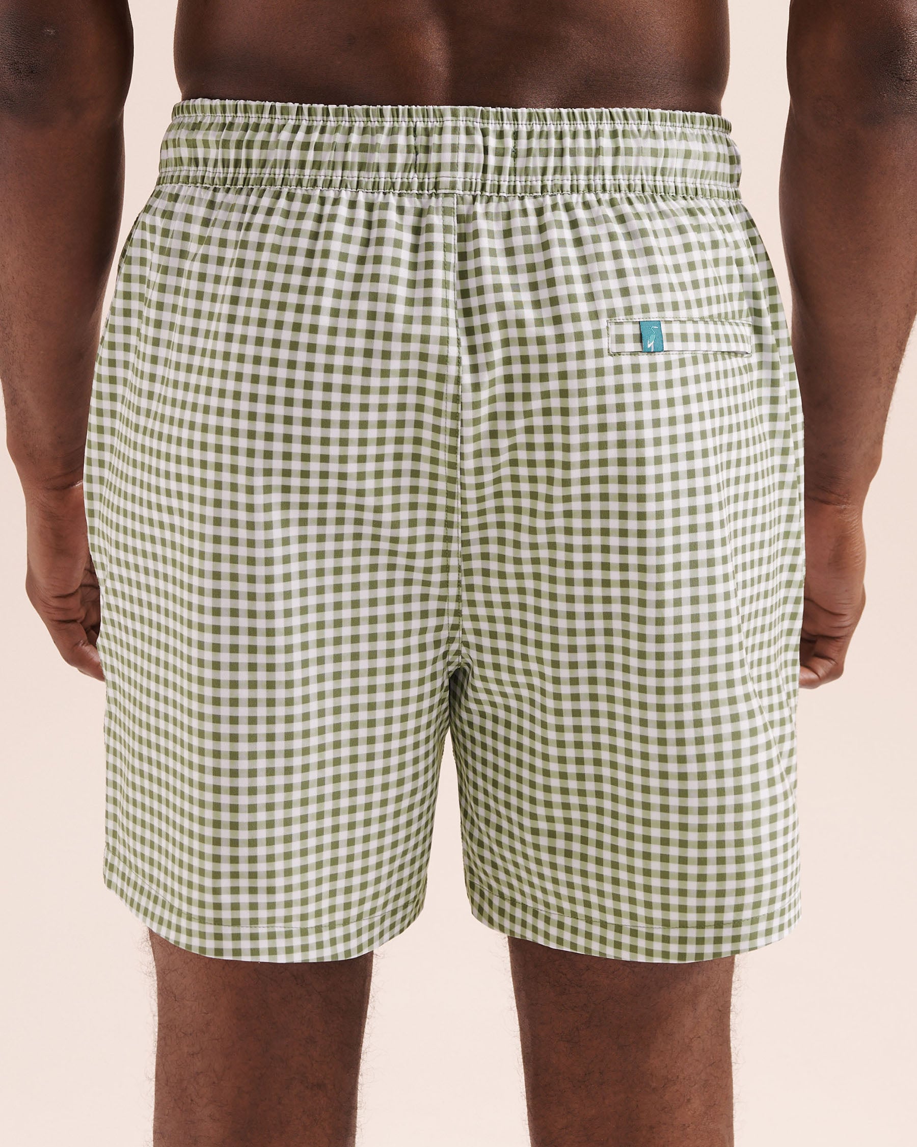 SHORELINE SEVEN Long Liner 6'' Volley Swimsuit Green 03100077 - View7