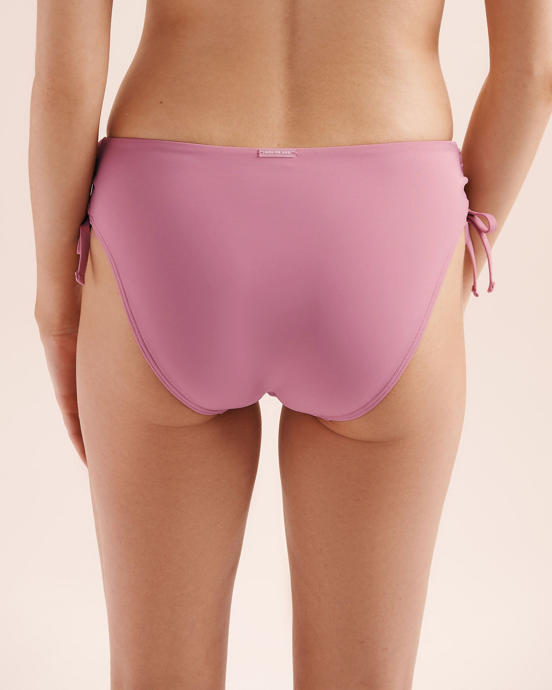 EAU DE SEA Mid-Rise Bikini Bottom Orchid Mauve 01300571 - View4