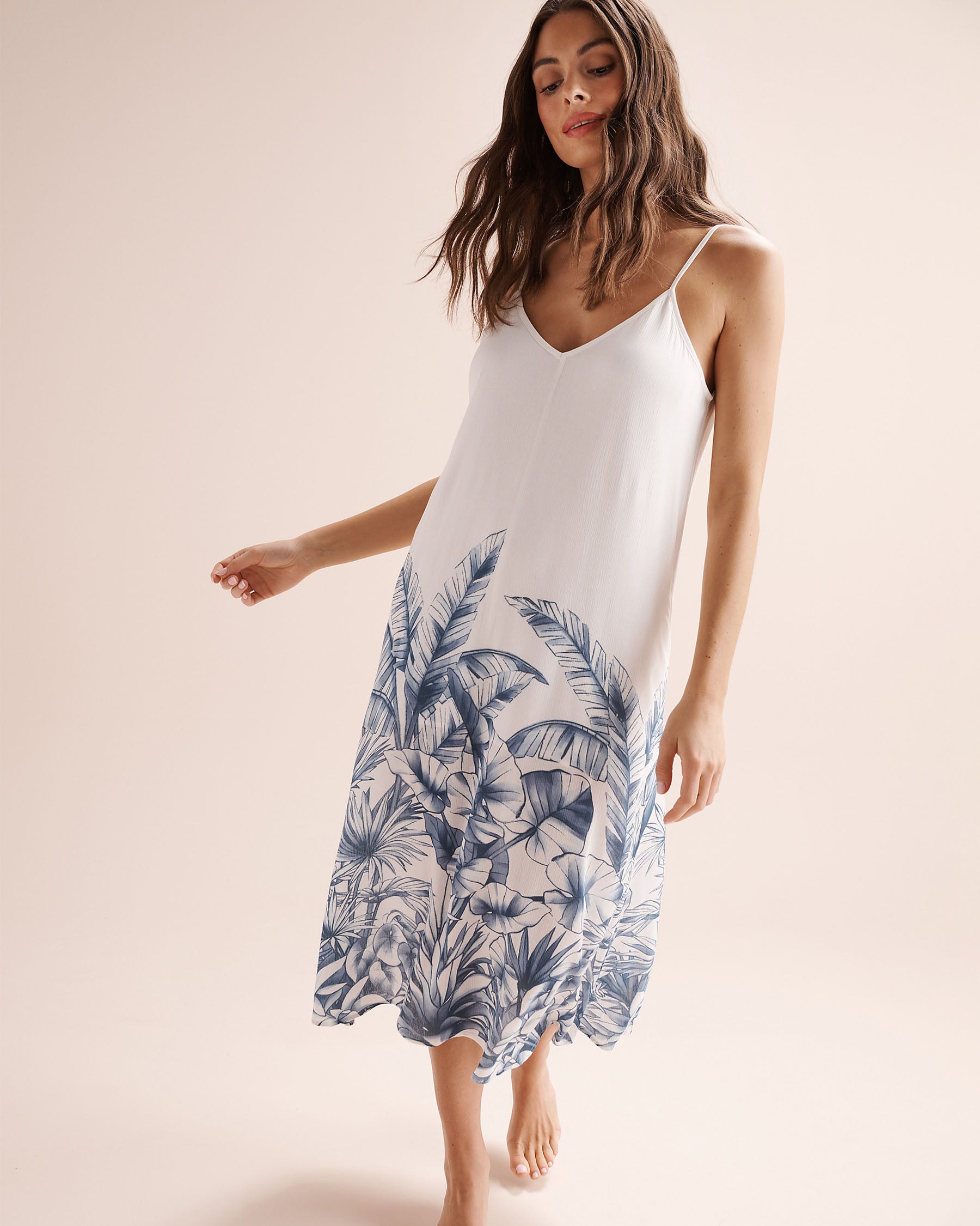 TURQUOISE COUTURE Textured Midi Dress White 02300193 - View10