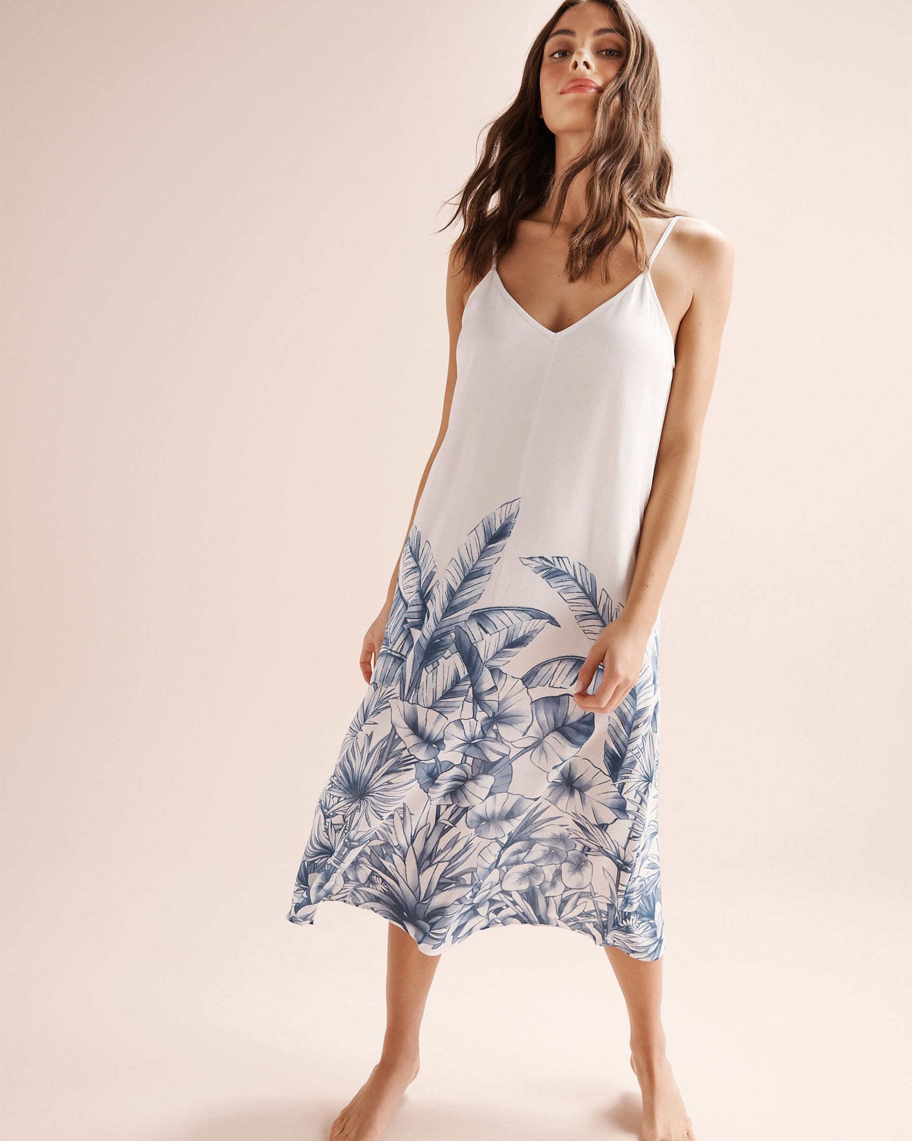 TURQUOISE COUTURE Textured Midi Dress White 02300193 - View11