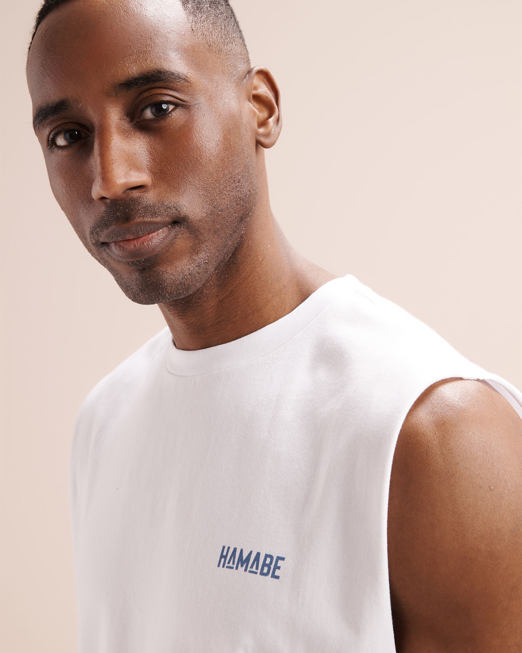 HAMABE Camisole imprimé tropical Blanc 04100058 - Voir5