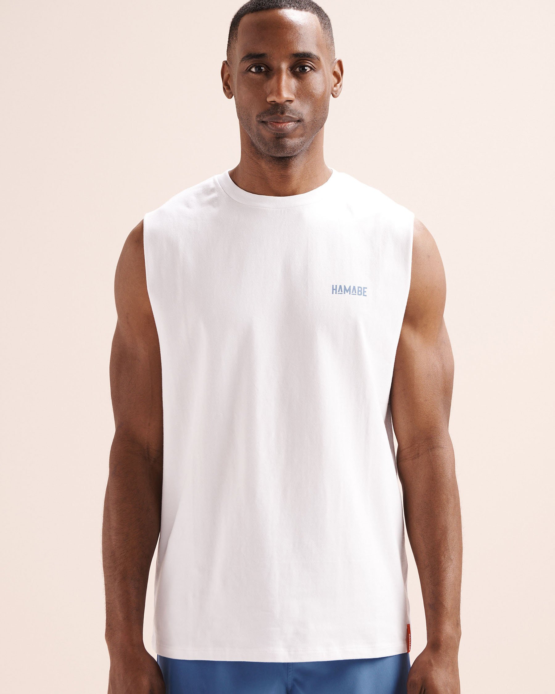 HAMABE Camisole imprimé tropical Blanc 04100058 - Voir6
