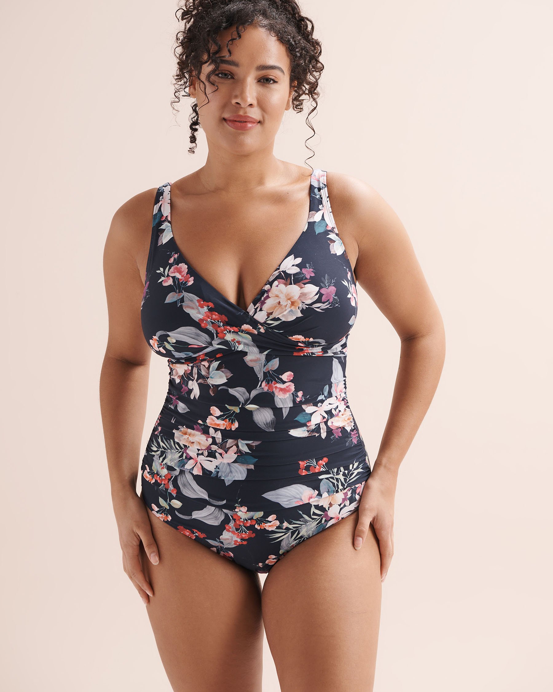 ARTESANDS AD Meloria Delacroix D-G One-Piece Swimsuit Navy Blue AT1720AM - View4