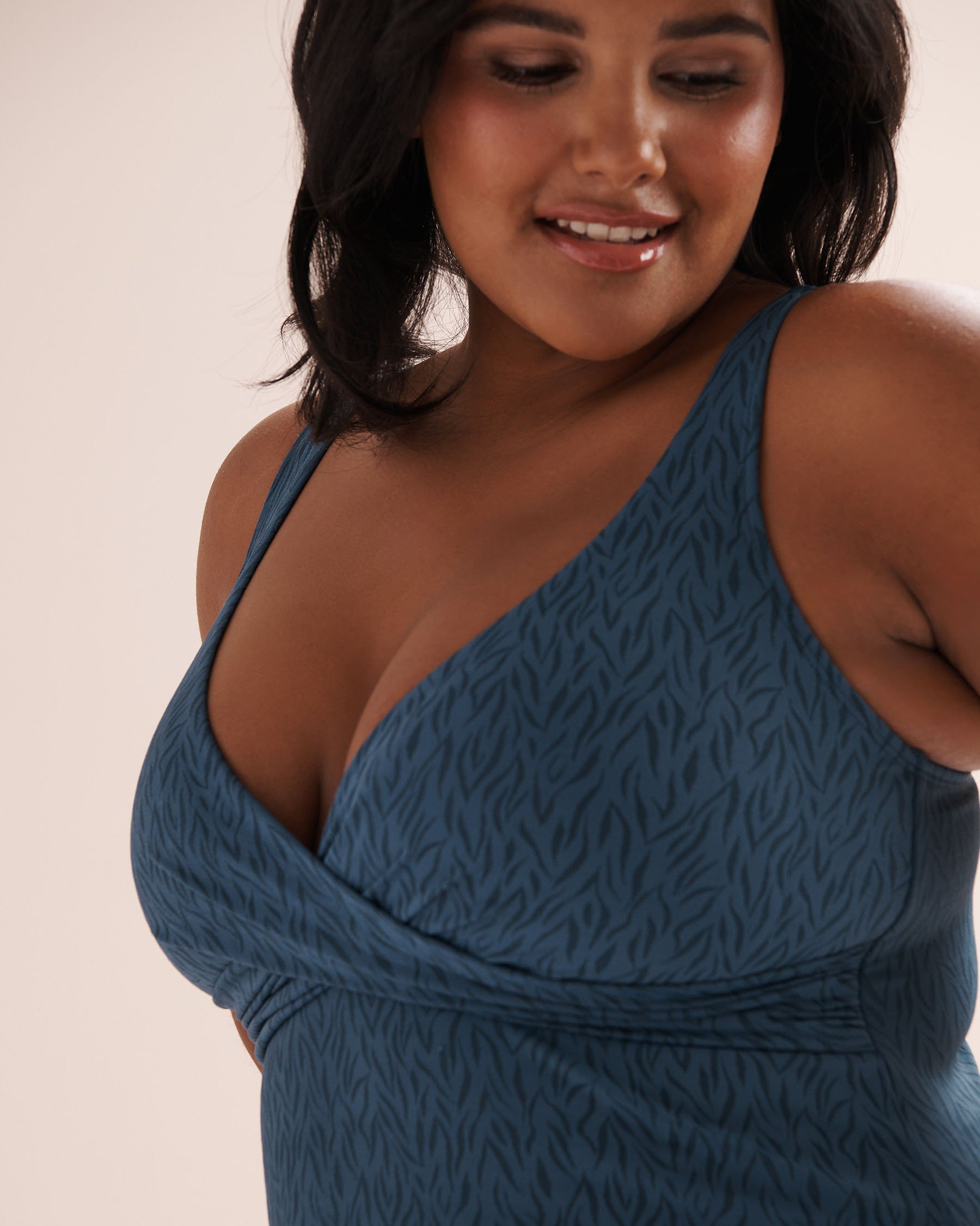 ARTESANDS Minque Delacroix D-G Cup Swimdress Dark Blue AT1723MQ - View8