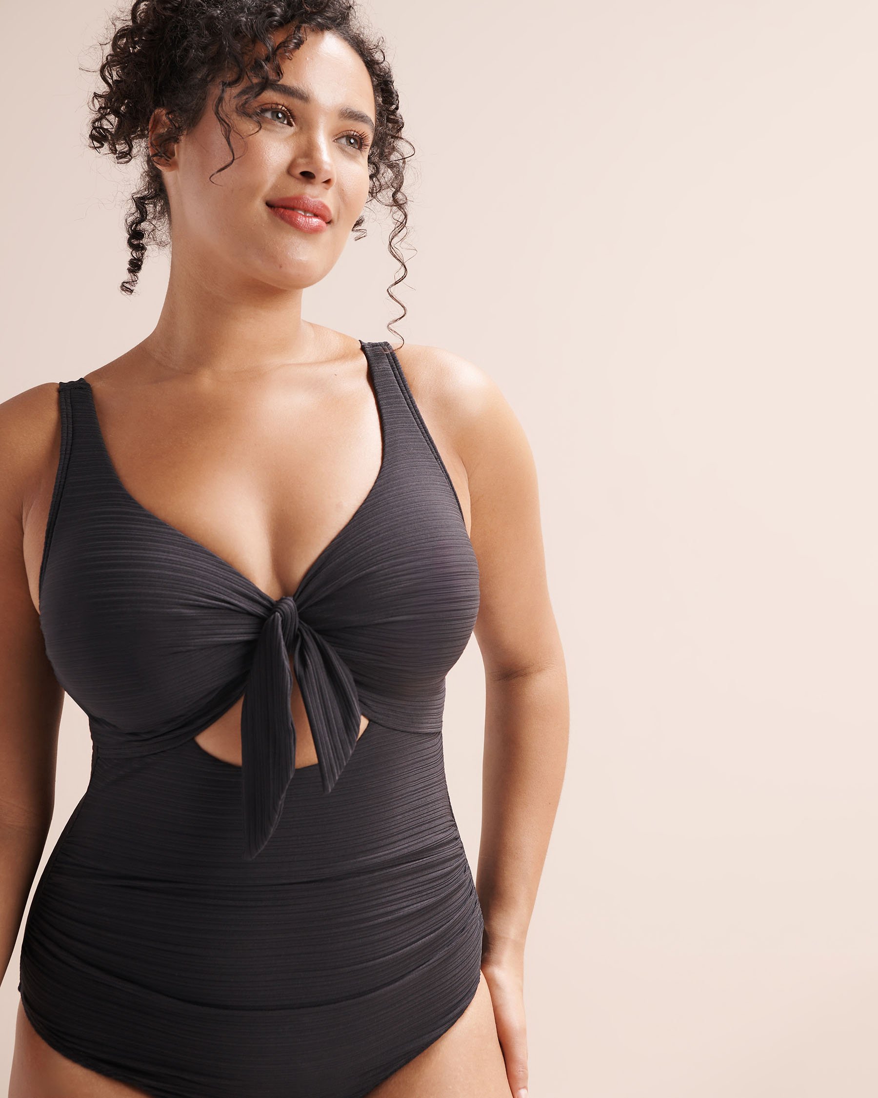 ARTESANDS Aria Cezanne D/DD Cup Cut-out One-piece Swimsuit Black AT1763GA - View8