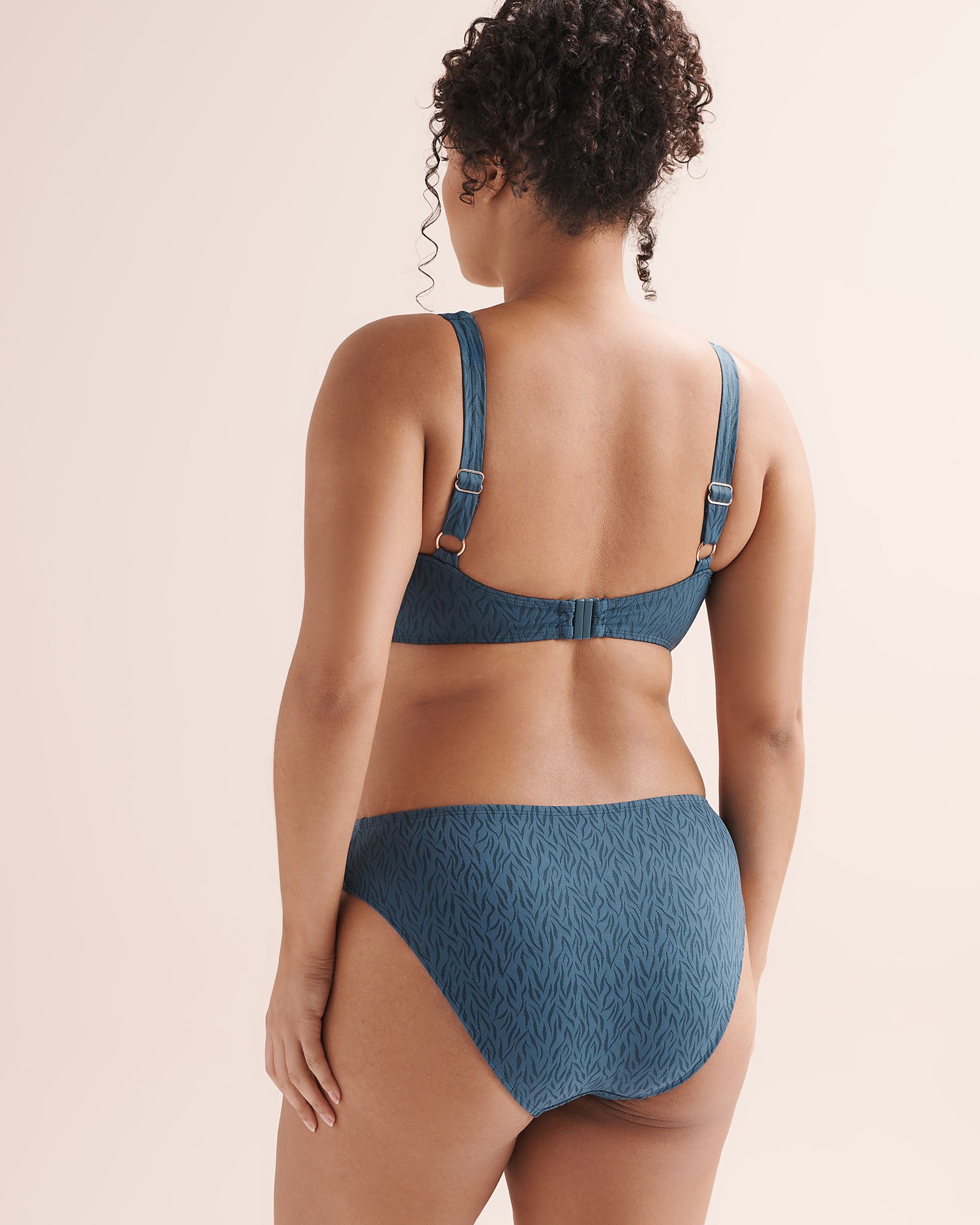 ARTESANDS Minque Delacroix D-G Cup Bikini Top Dark Blue AT3711MQ - View2