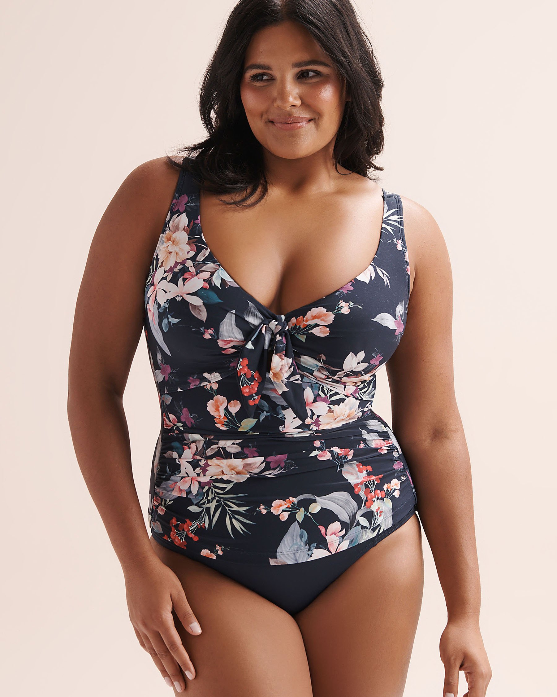 ARTESANDS AD Meloria Cezanne D-DD Cup Tankini Top Navy Blue AT3774AM - View1