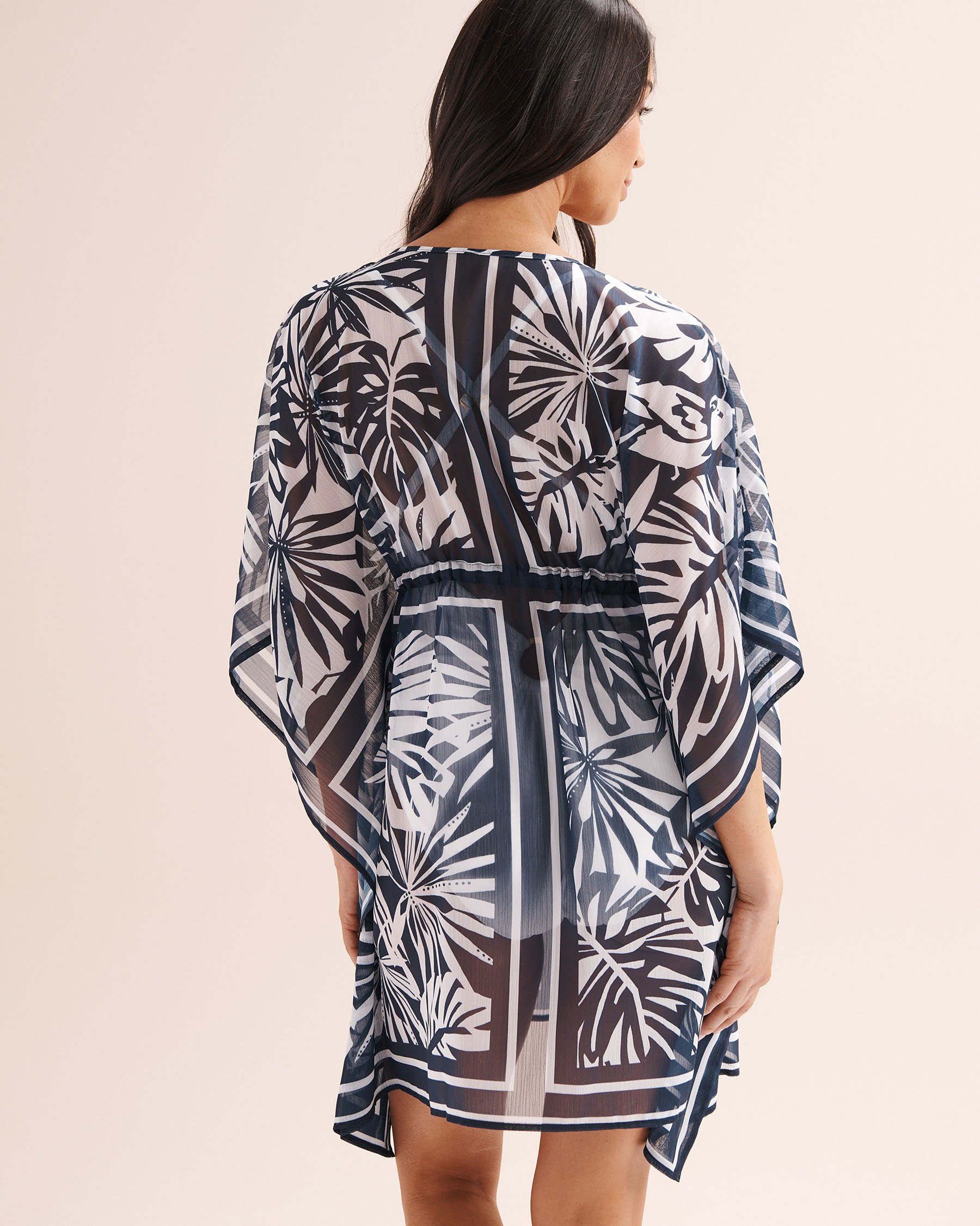 BLEU ROD BEATTIE Tropical Tango Caftan Blue RBTT26802-J - View2
