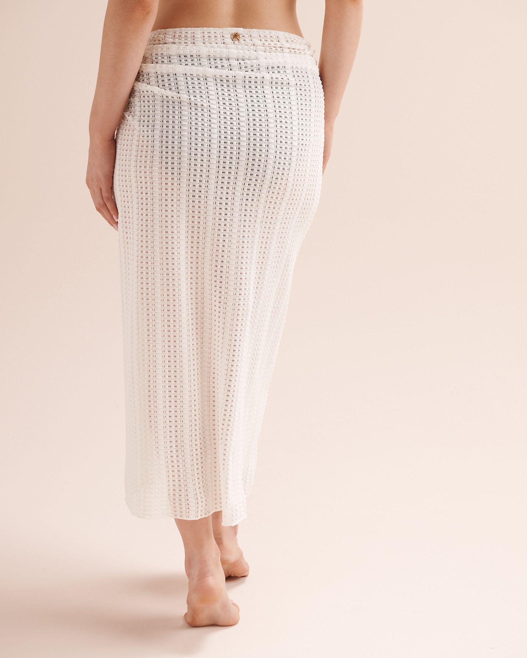 OFF THE BEACH Crochet Sarong White 02200120 - View2