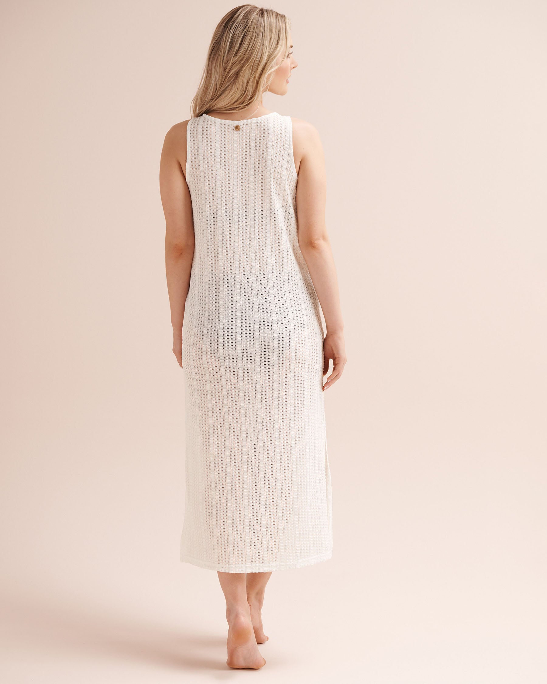 OFF THE BEACH Crochet Dress White 02300198 - View2