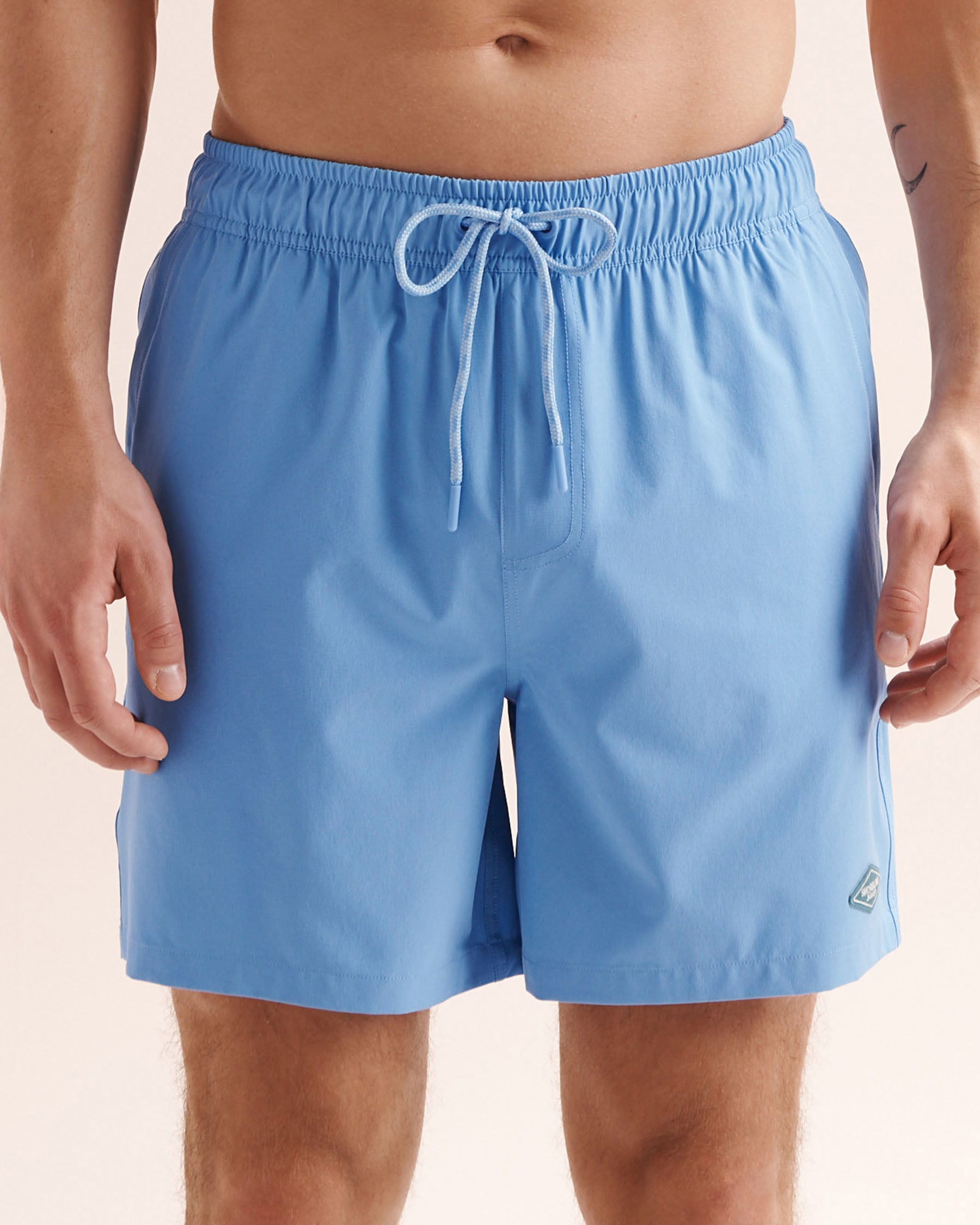 SHORELINE SEVEN Long Liner 6'' Volley Swimsuit Blue 03100081 - View1