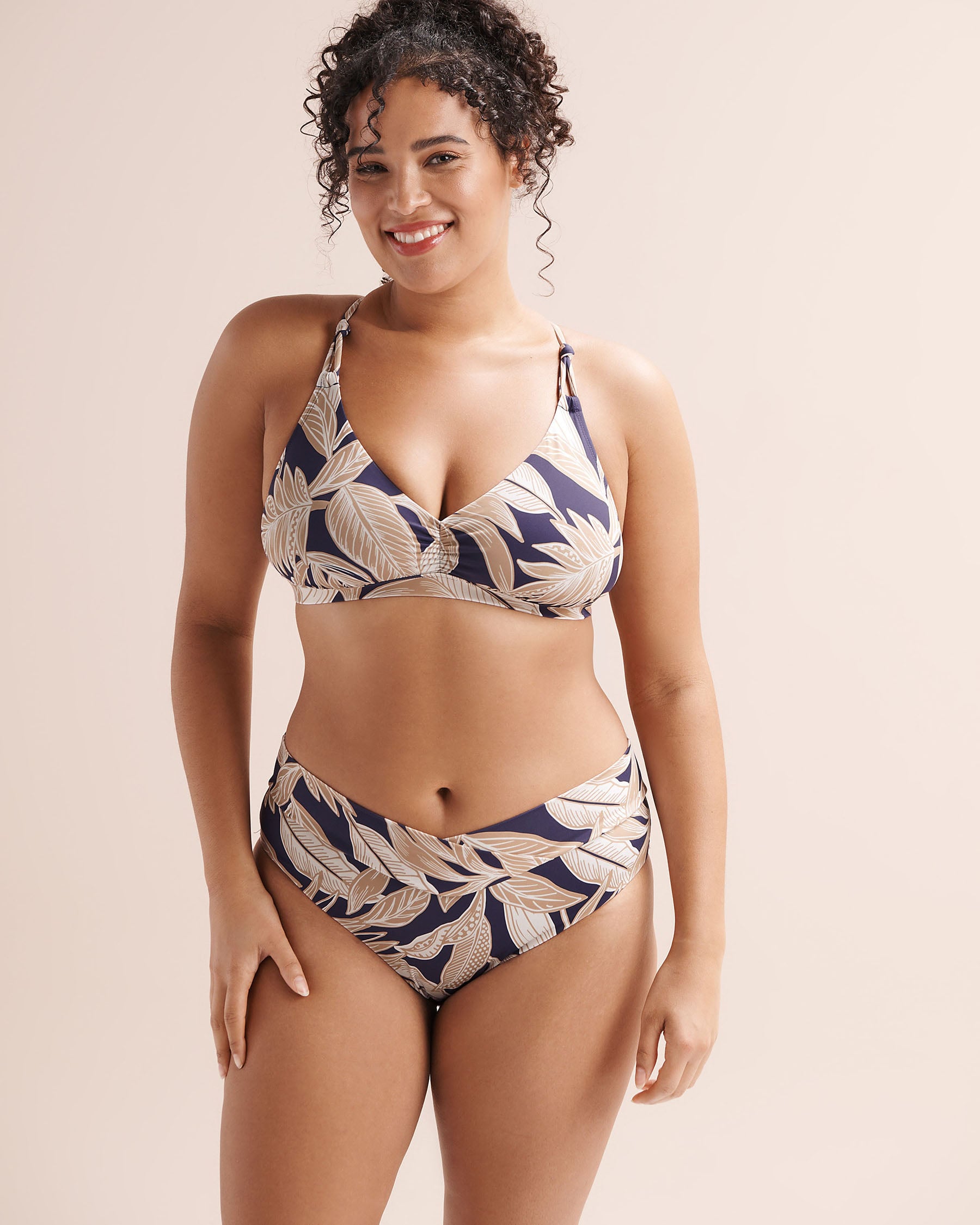 SKYE Savage Sarah D-F Cup Bralette Bikini Top Abyssal Blue SK815128D - View1