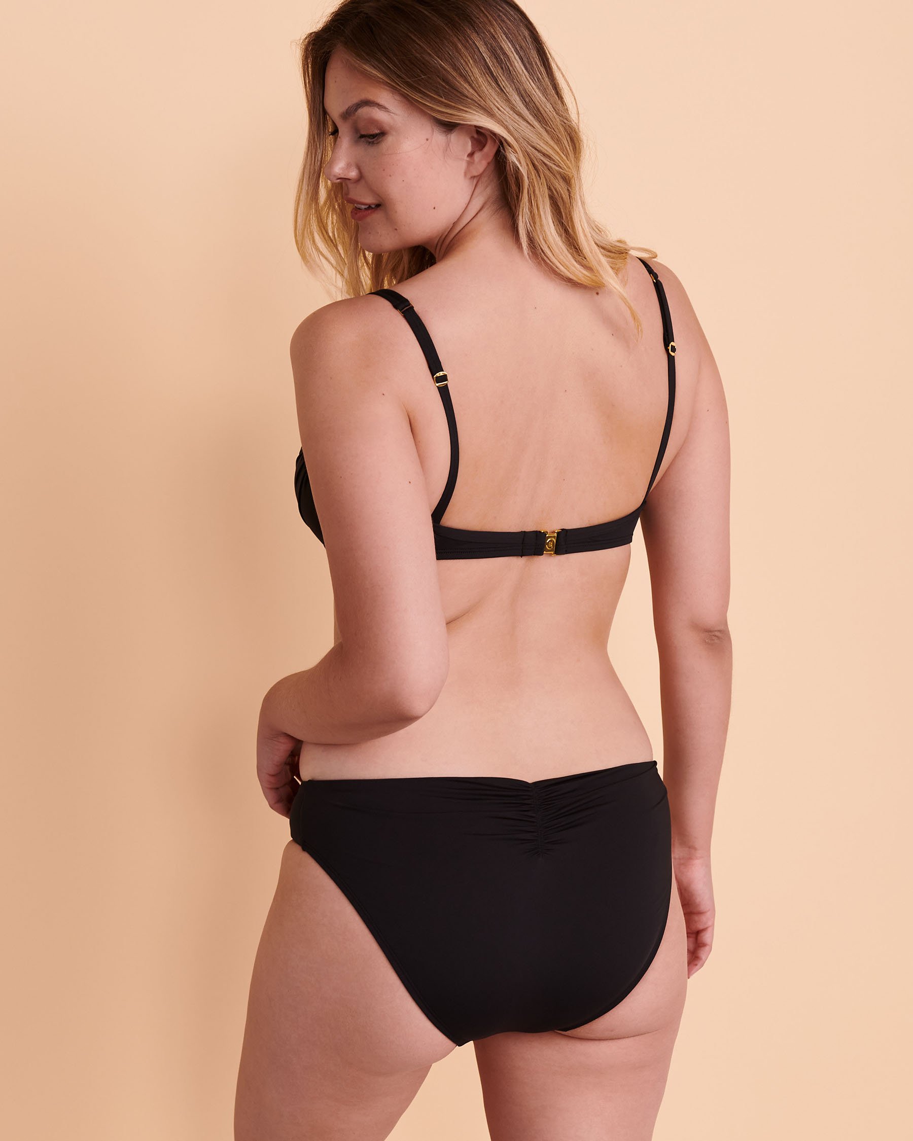 BLEU ROD BEATTIE Haut de bikini plongeant KORE Noir RBKK00302 - View2