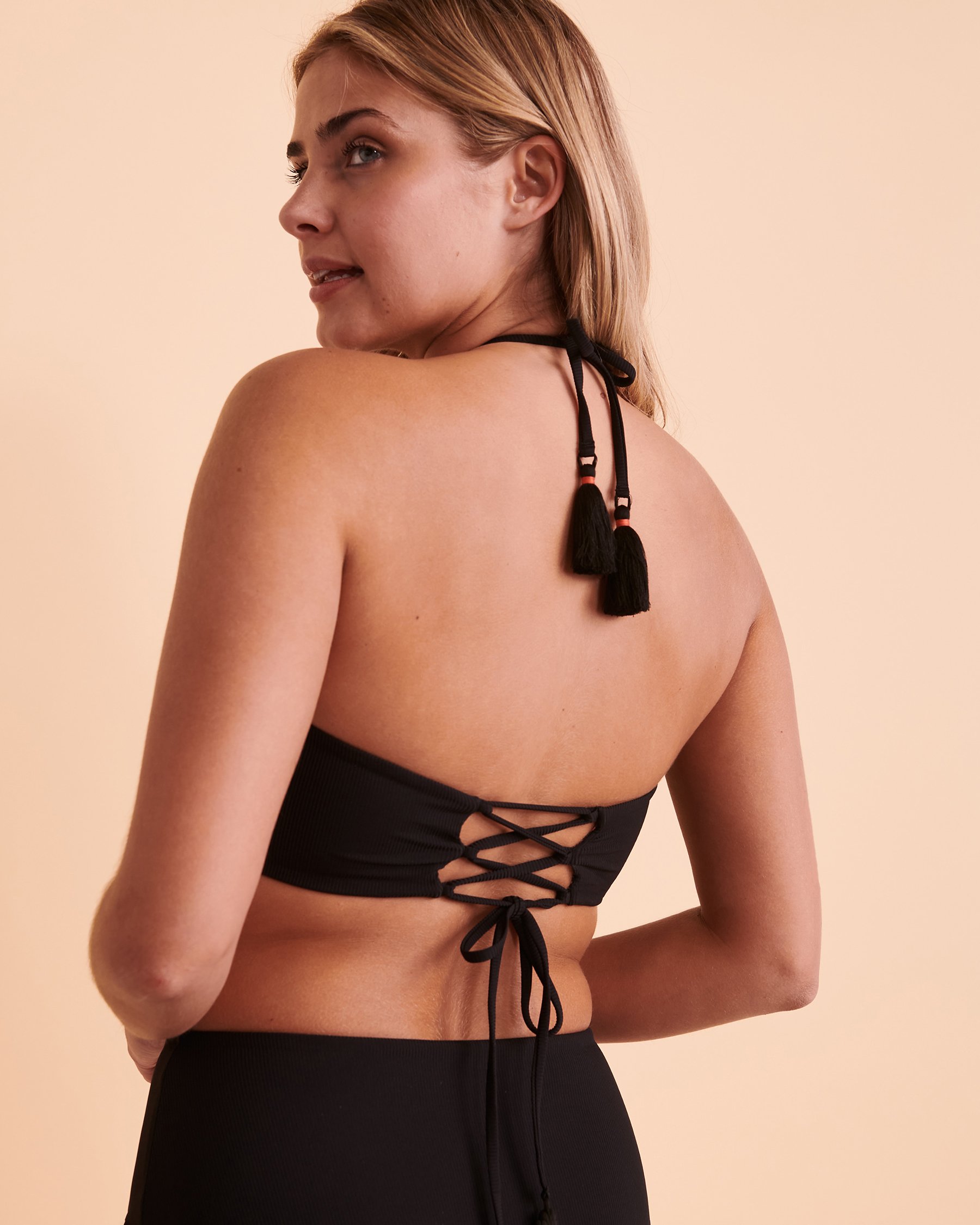 MAAJI Haut de bikini bralette réversible JADE BLACK Noir 3410SBR600 - Voir10