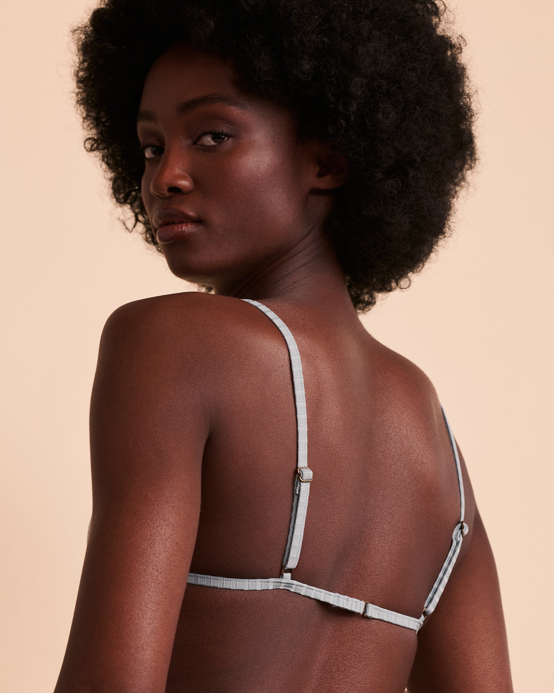 RIP CURL PREMIUM SURF Triangle Bikini Top Slate grey GSILU9 - View2