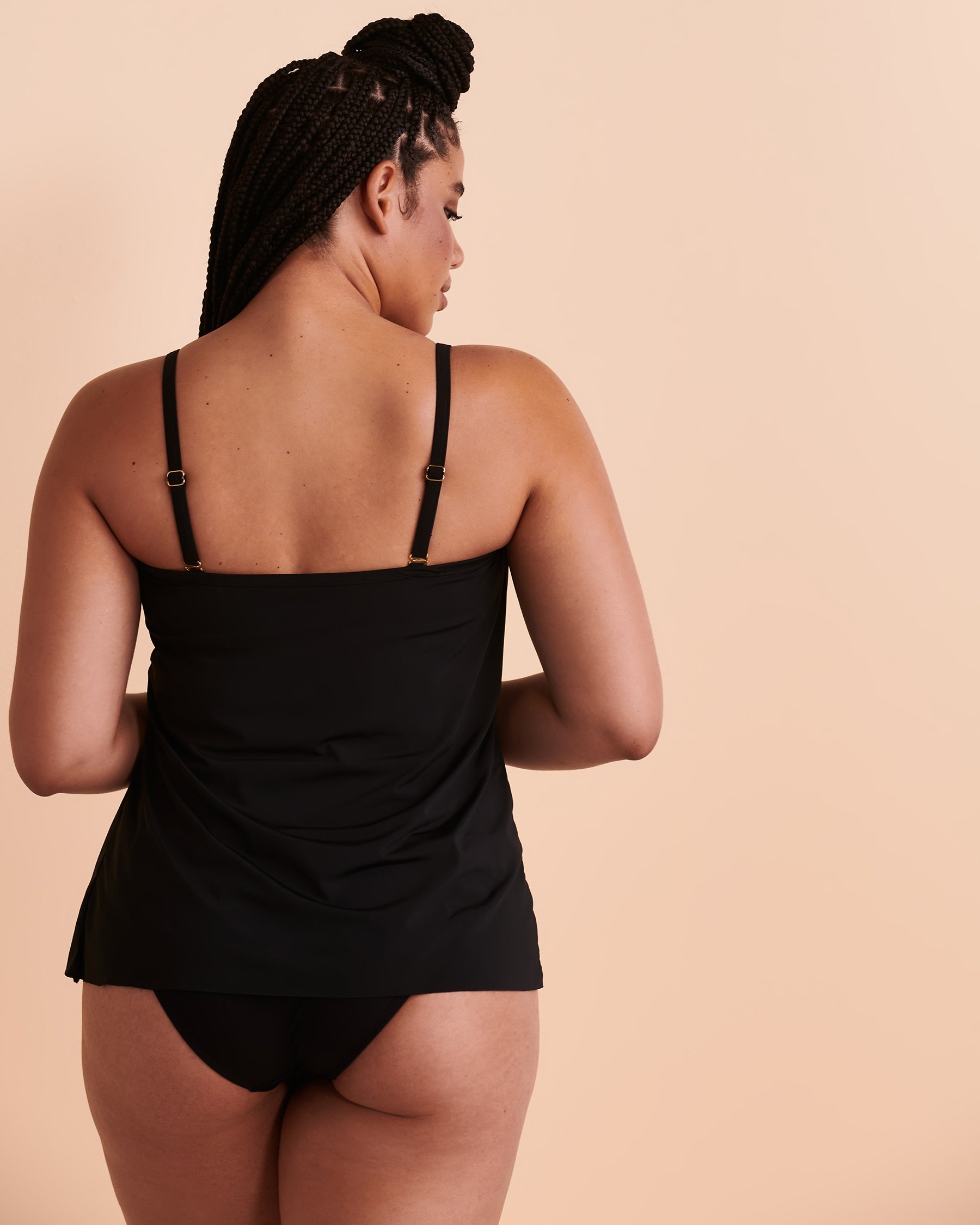 CHRISTINA ESSENTIALS Bandeau Tankini Top Black 30ZZ1180 - View2